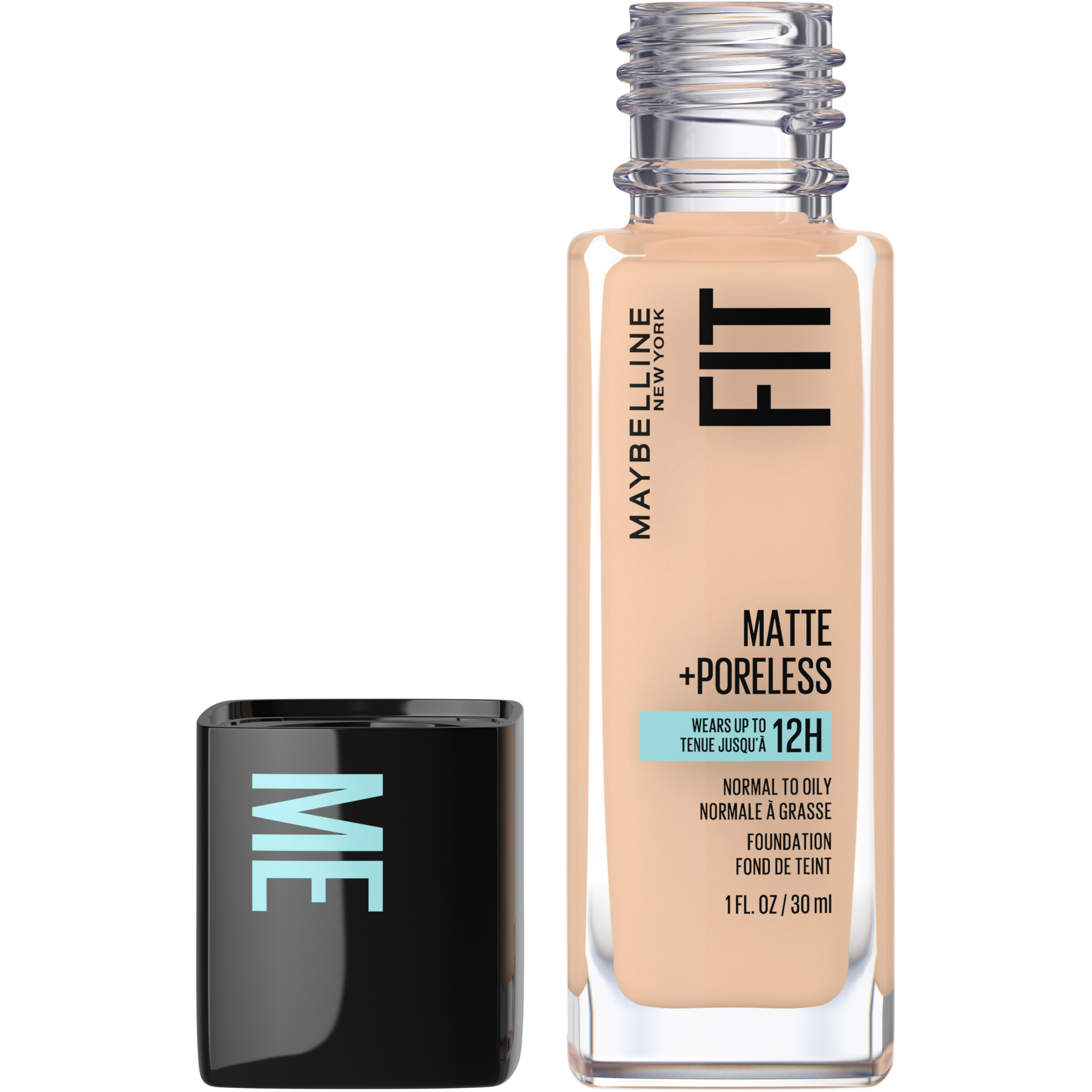Maybelline Fit Me Matte & Poreless Foundation Creamy Beige 1 each - Image 2