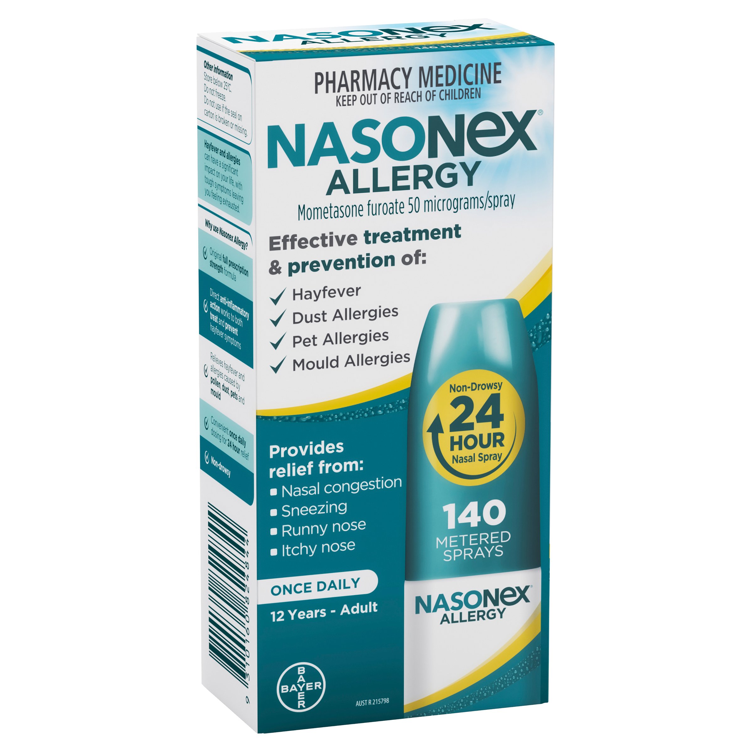 Nasonex Allergy Spray 140 doses - Image 11