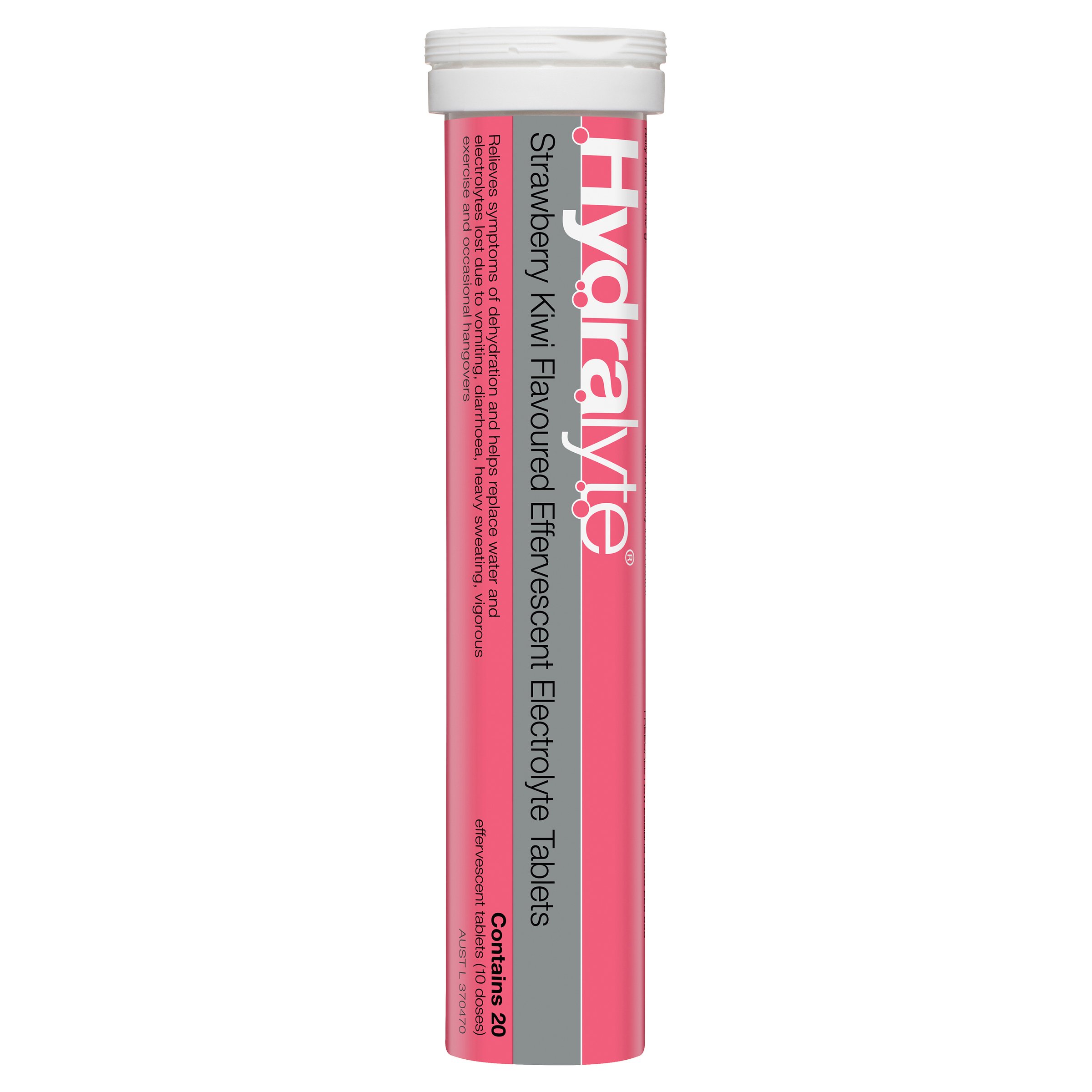 Hydralyte Effervescent Strawberry Kiwi 20 tablets - Image 10