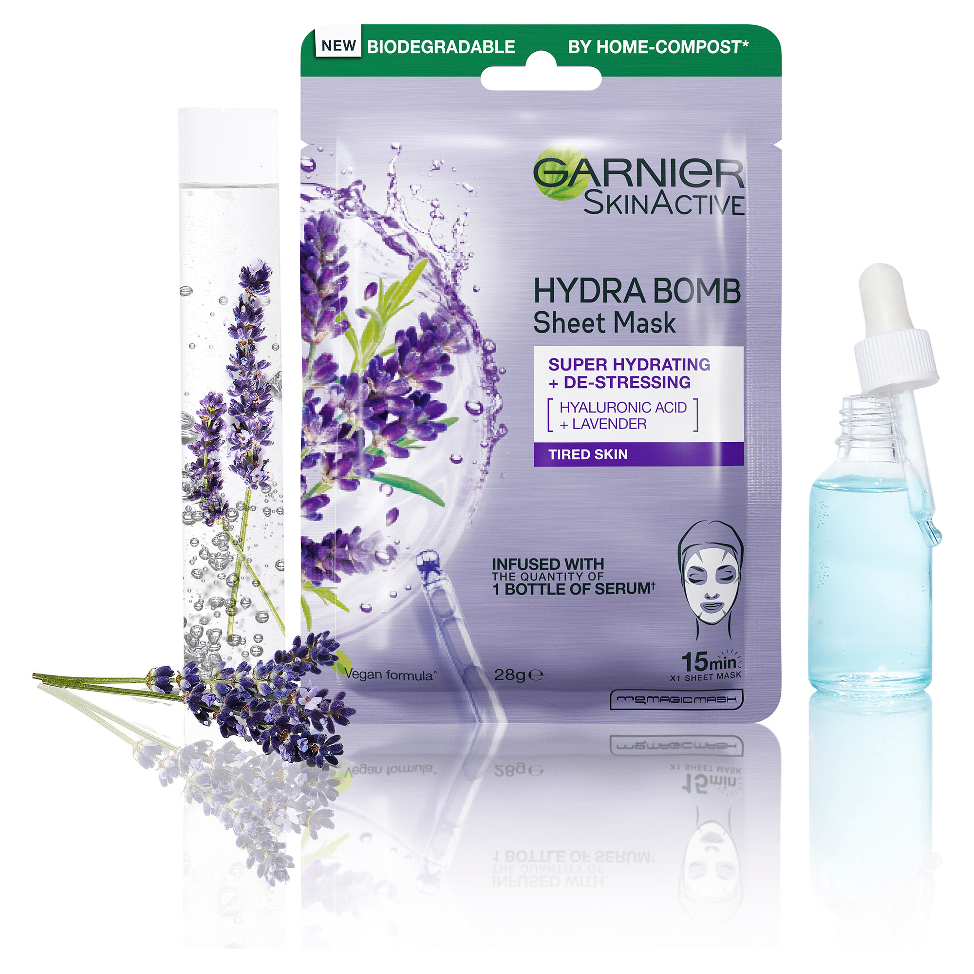 Garnier SkinActive Hydra Bomb Mask Lavender 32g - Image 6