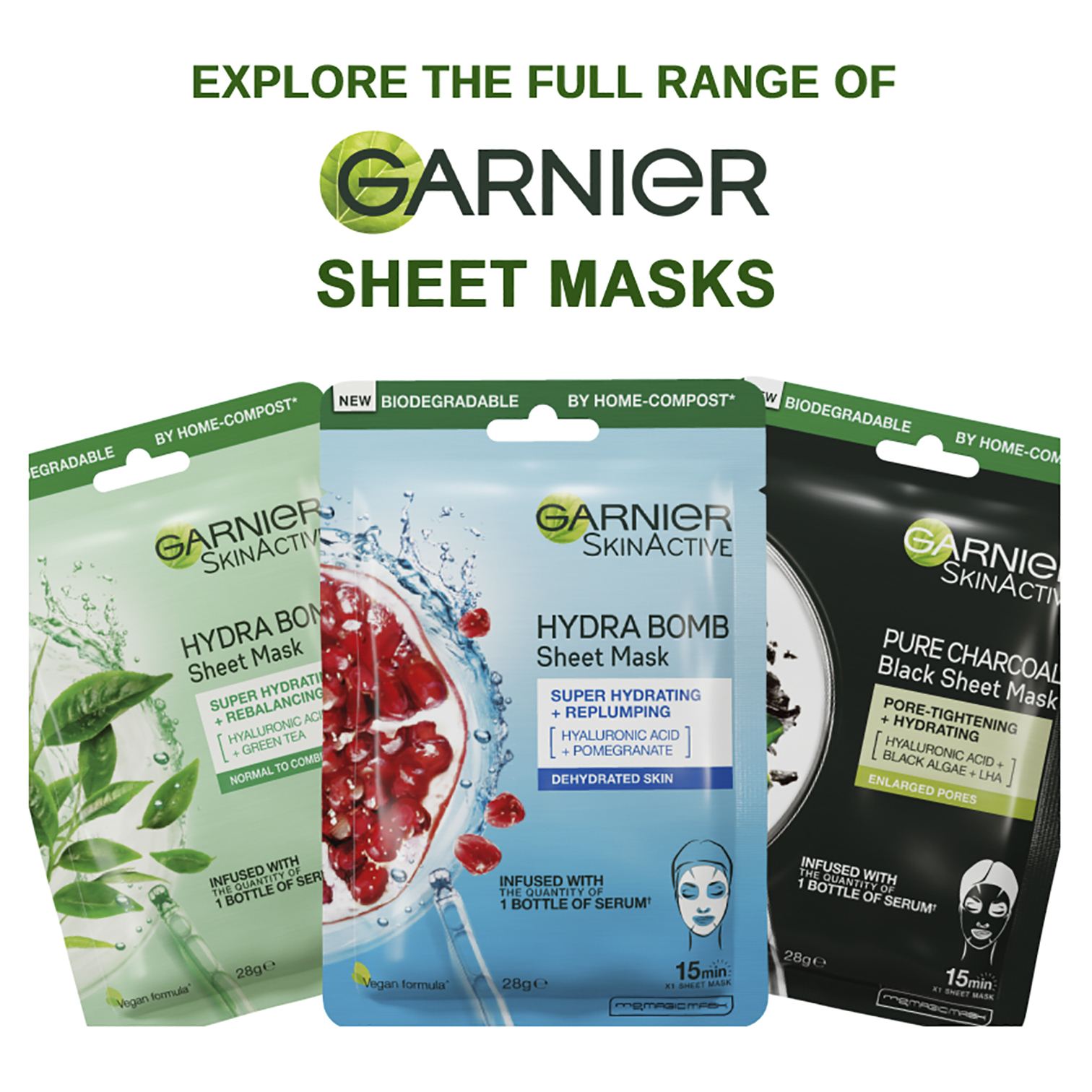 Garnier SkinActive Hydrabomb Face Tissue Mask Sakura 32g - Image 8