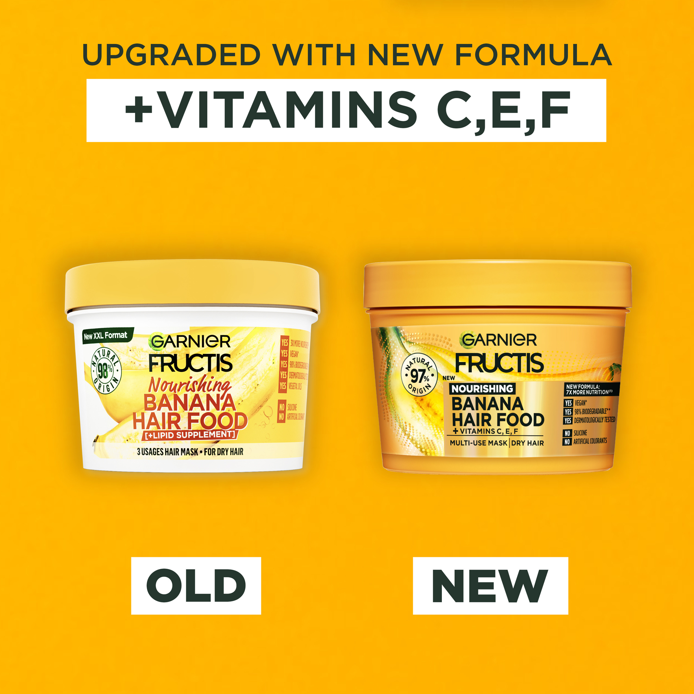 Garnier Fructis Hair Food Banana 390ml - Image 8
