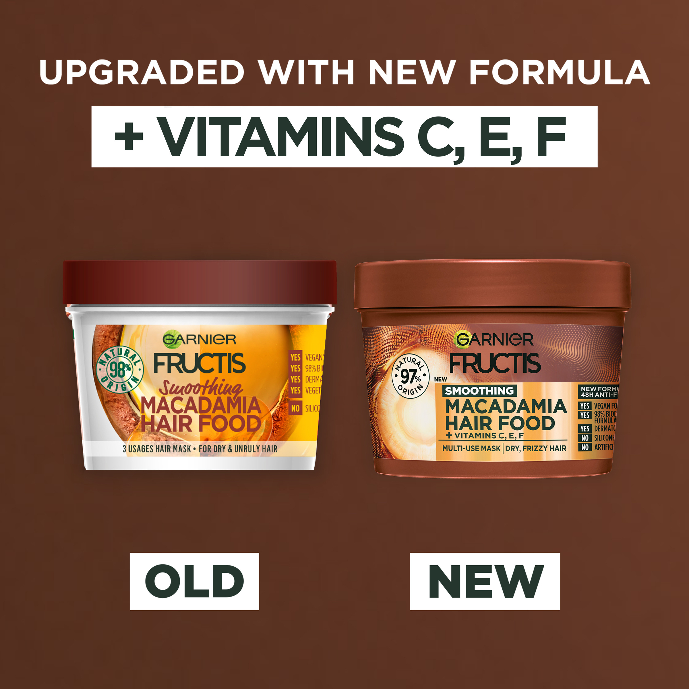 Garnier Fructis Hair Food Macadamia 390ml - Image 7