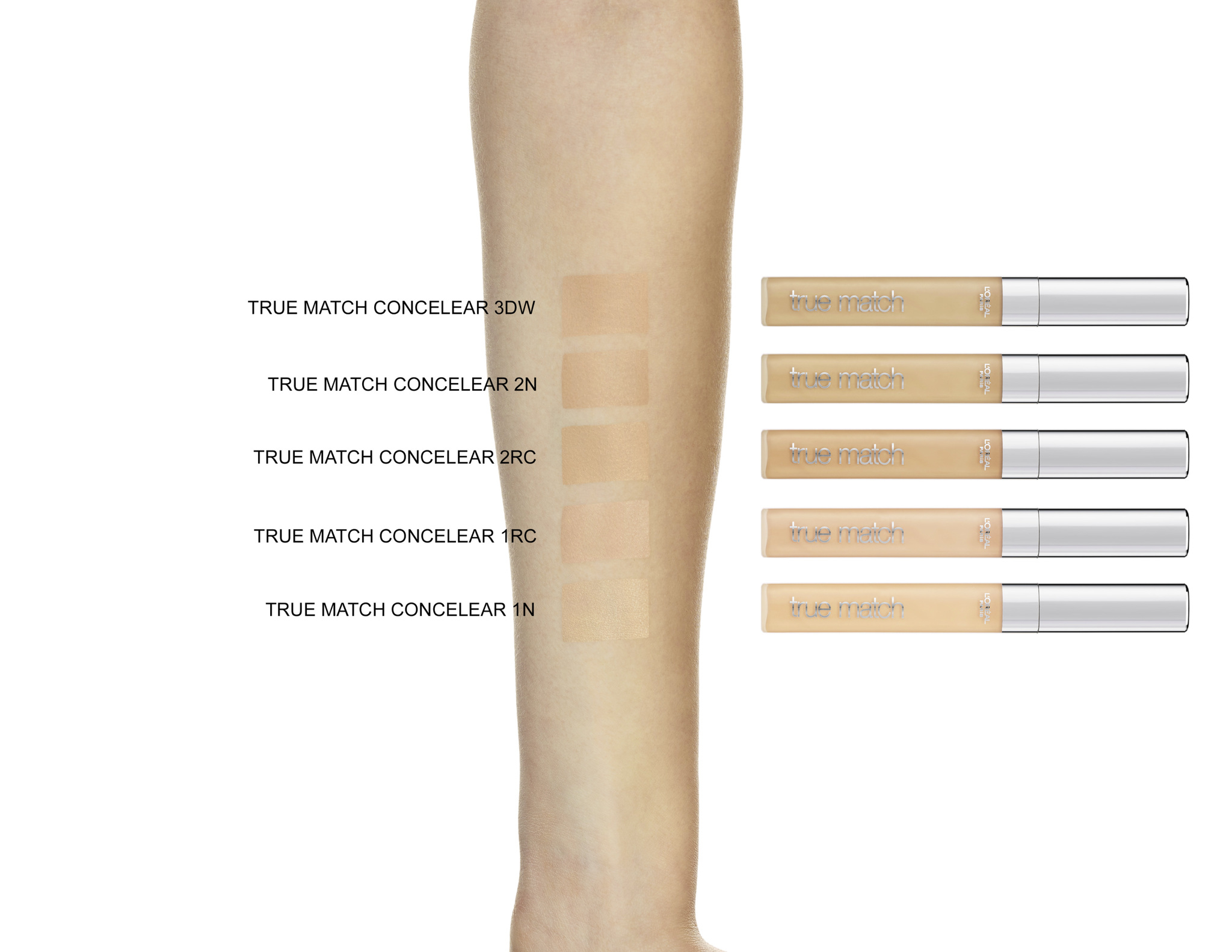 L'Oreal Paris True Match Concealer 3D/W 1 each - Image 3