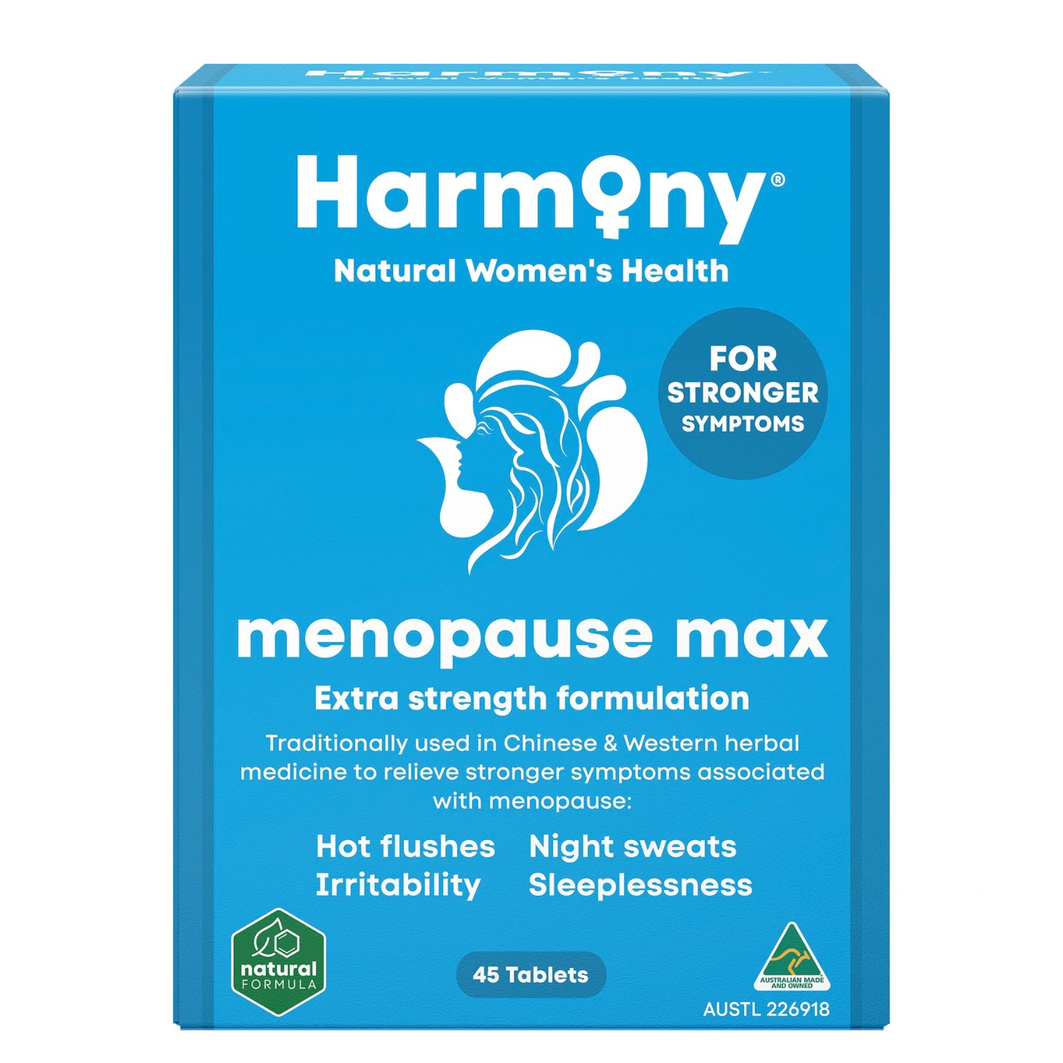 Harmony Menopause Max 45 tablets - Image 1