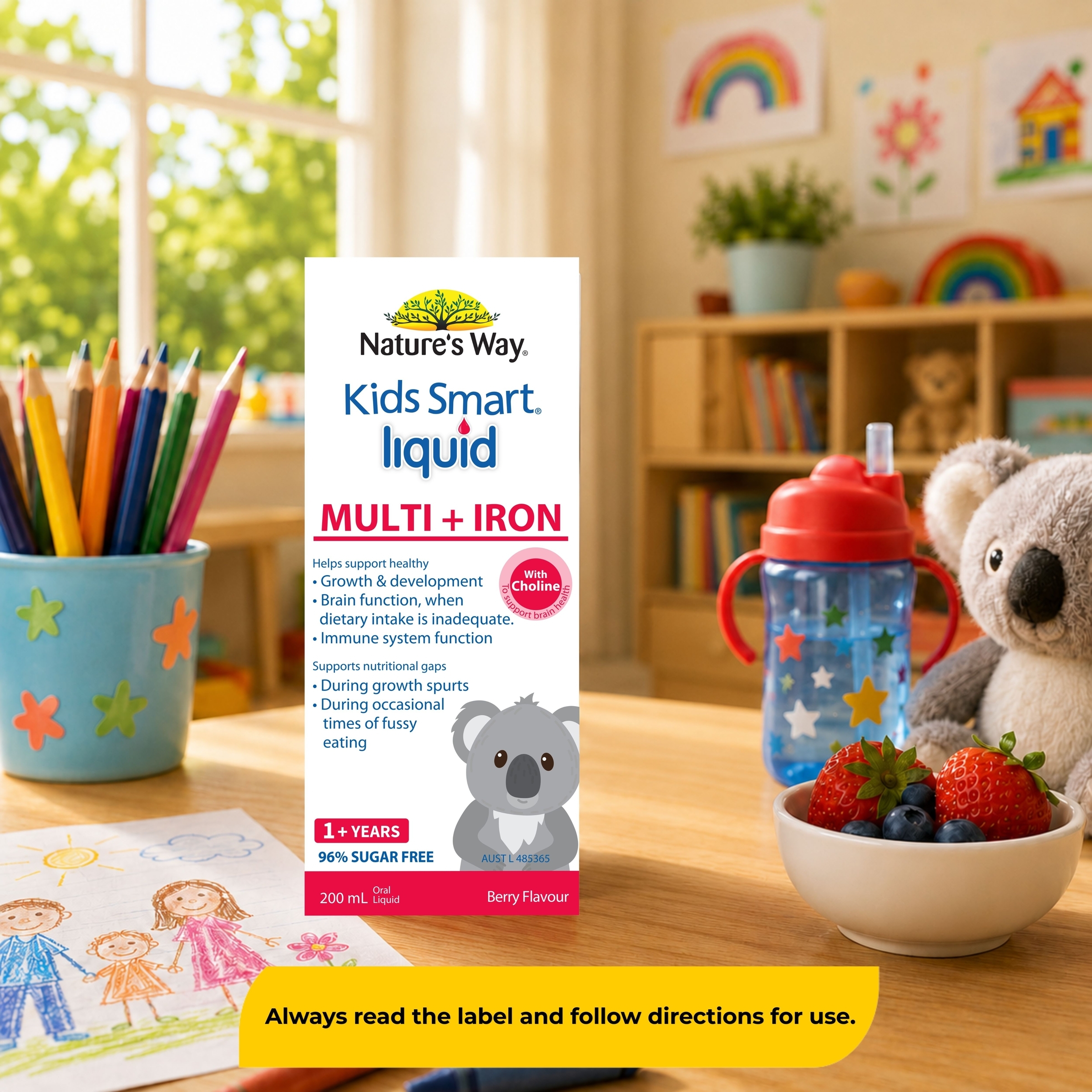 Nature's Way Kids Smart Liquid Multi + Iron 200ml - Image 8