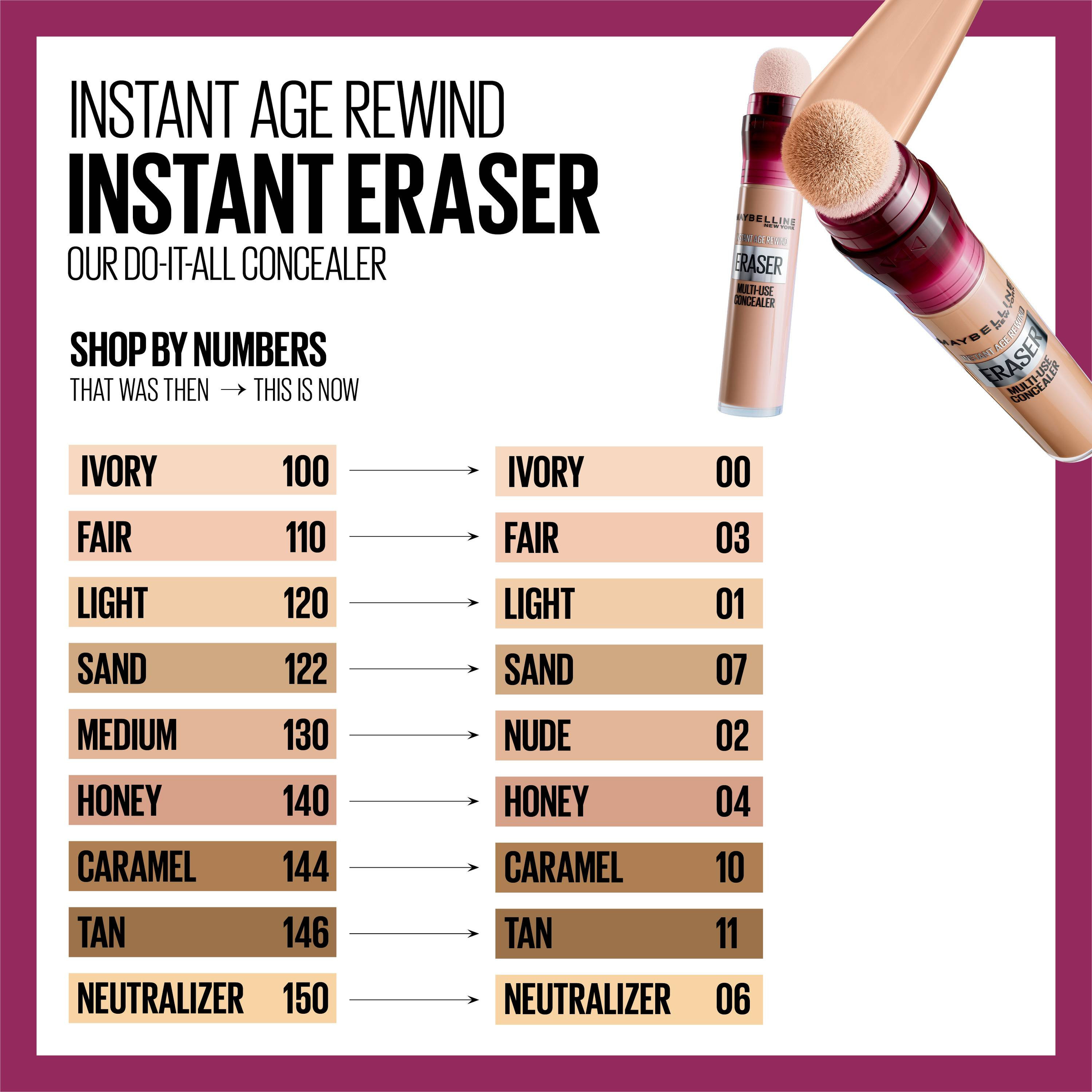 Maybelline Instant Age Rewind Eye Eraser Concealer Caramel 1 each - Image 6