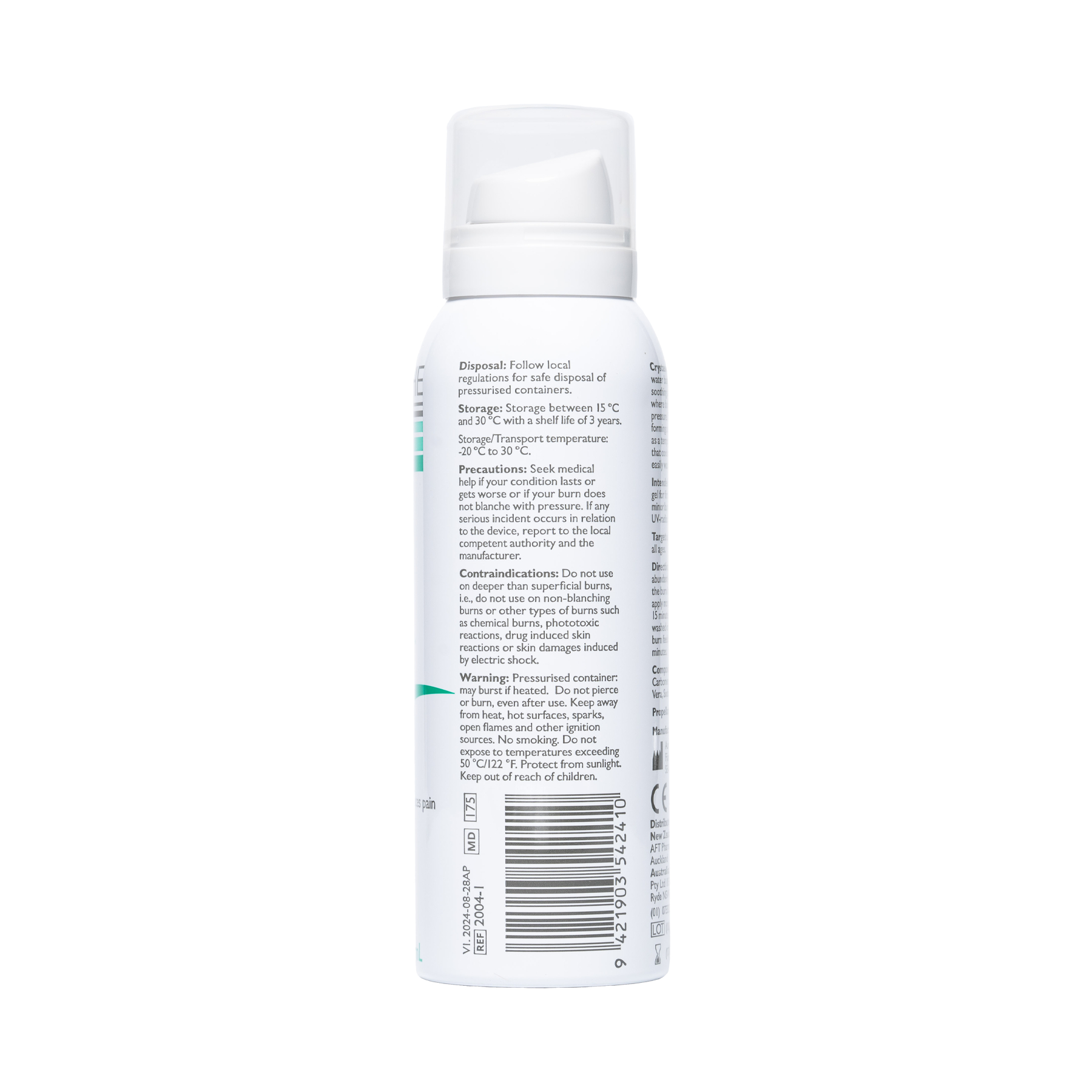 Crystasoothe Burn Gel 100ml - Image 3