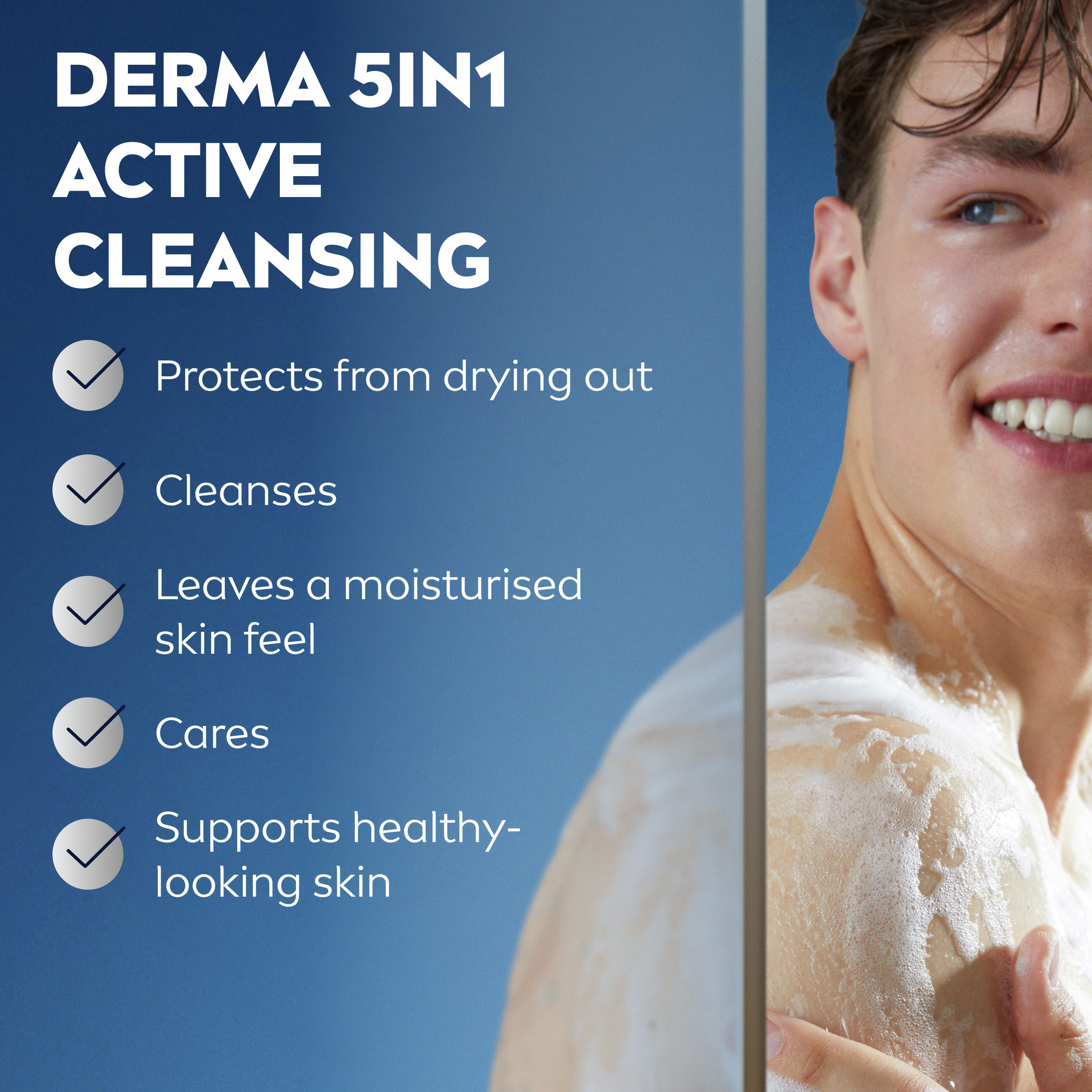 Nivea MEN Deep Clean Shower Gel 500ml - Image 7