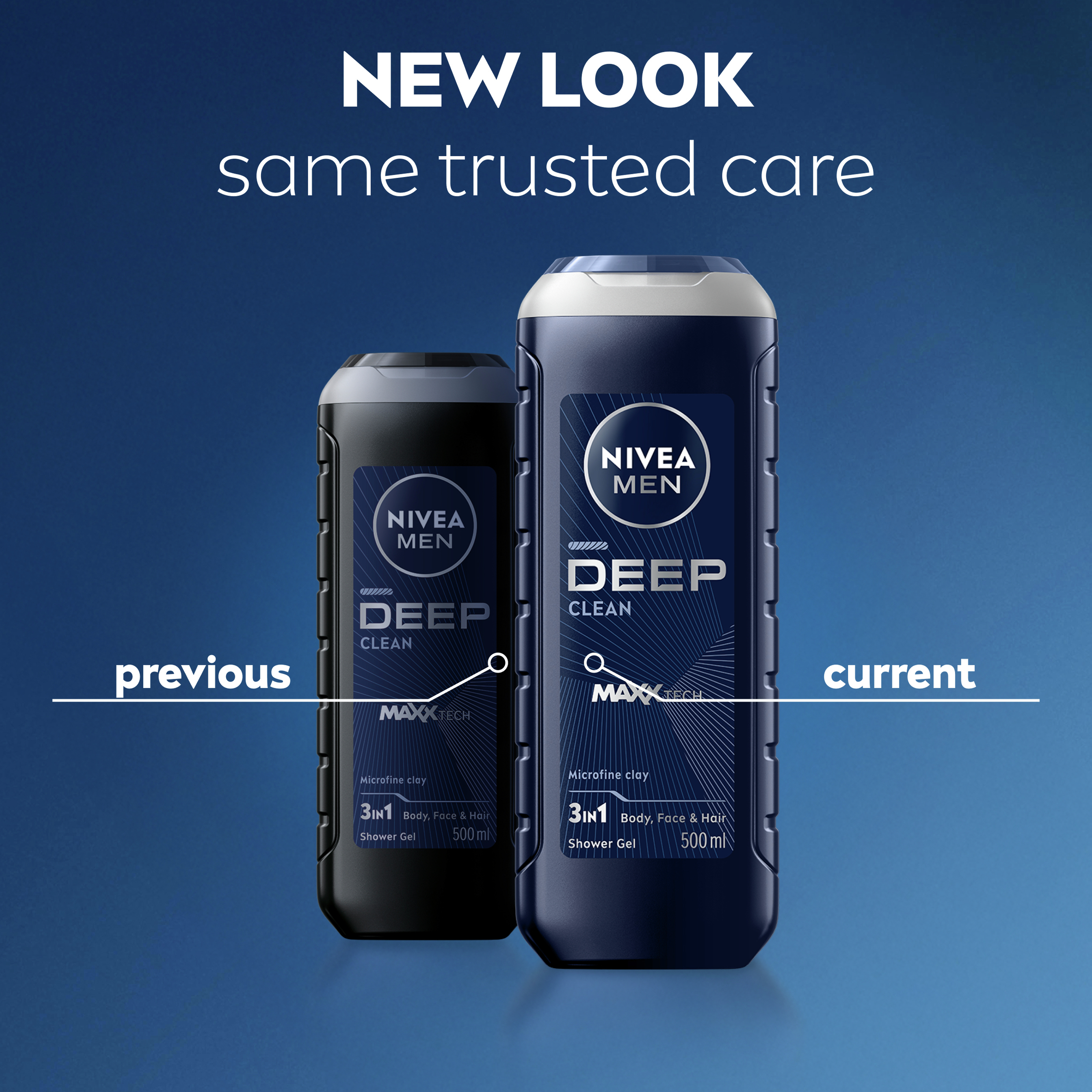 Nivea MEN Deep Clean Shower Gel 500ml - Image 5