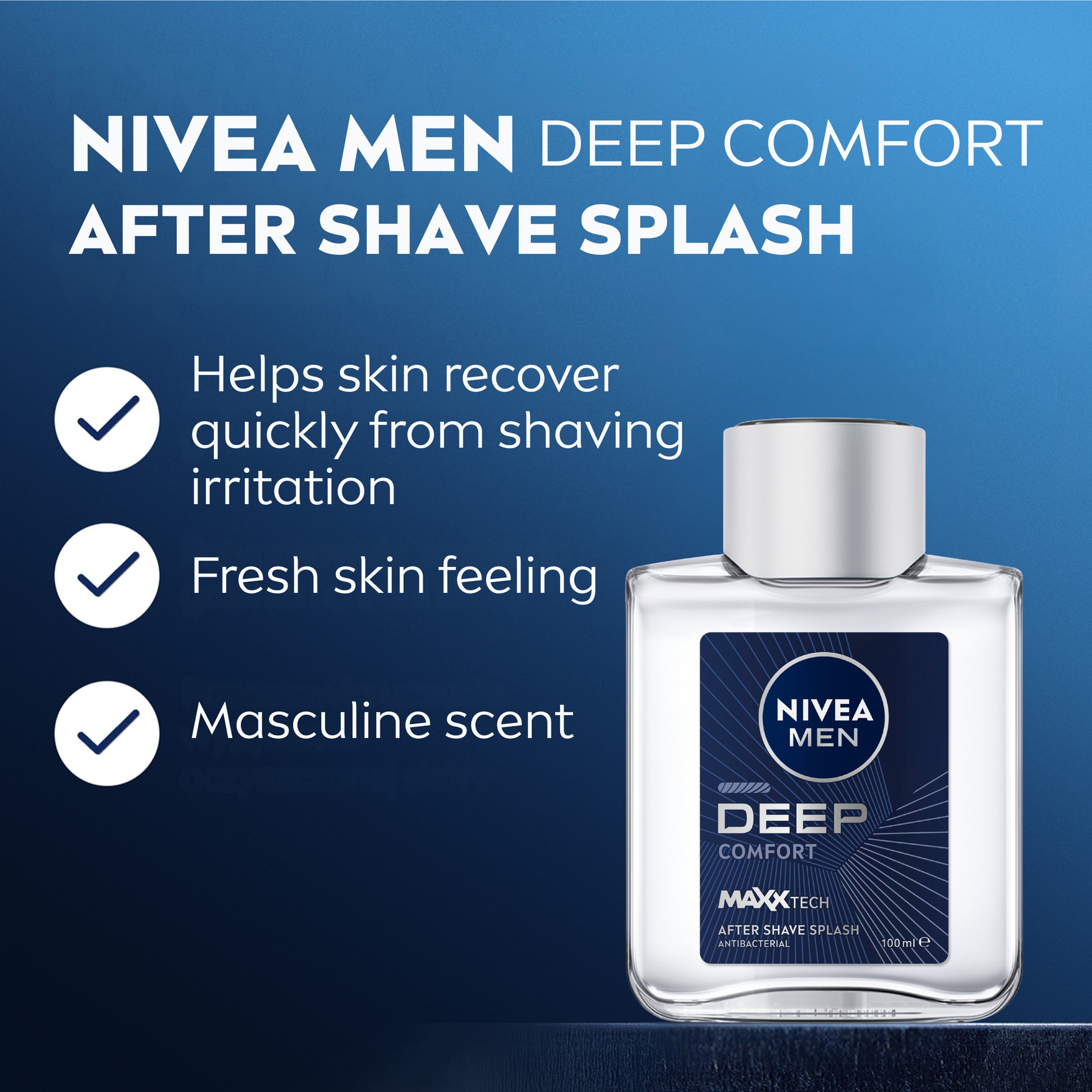 Nivea Men Deep After Shave 100ml - Image 6