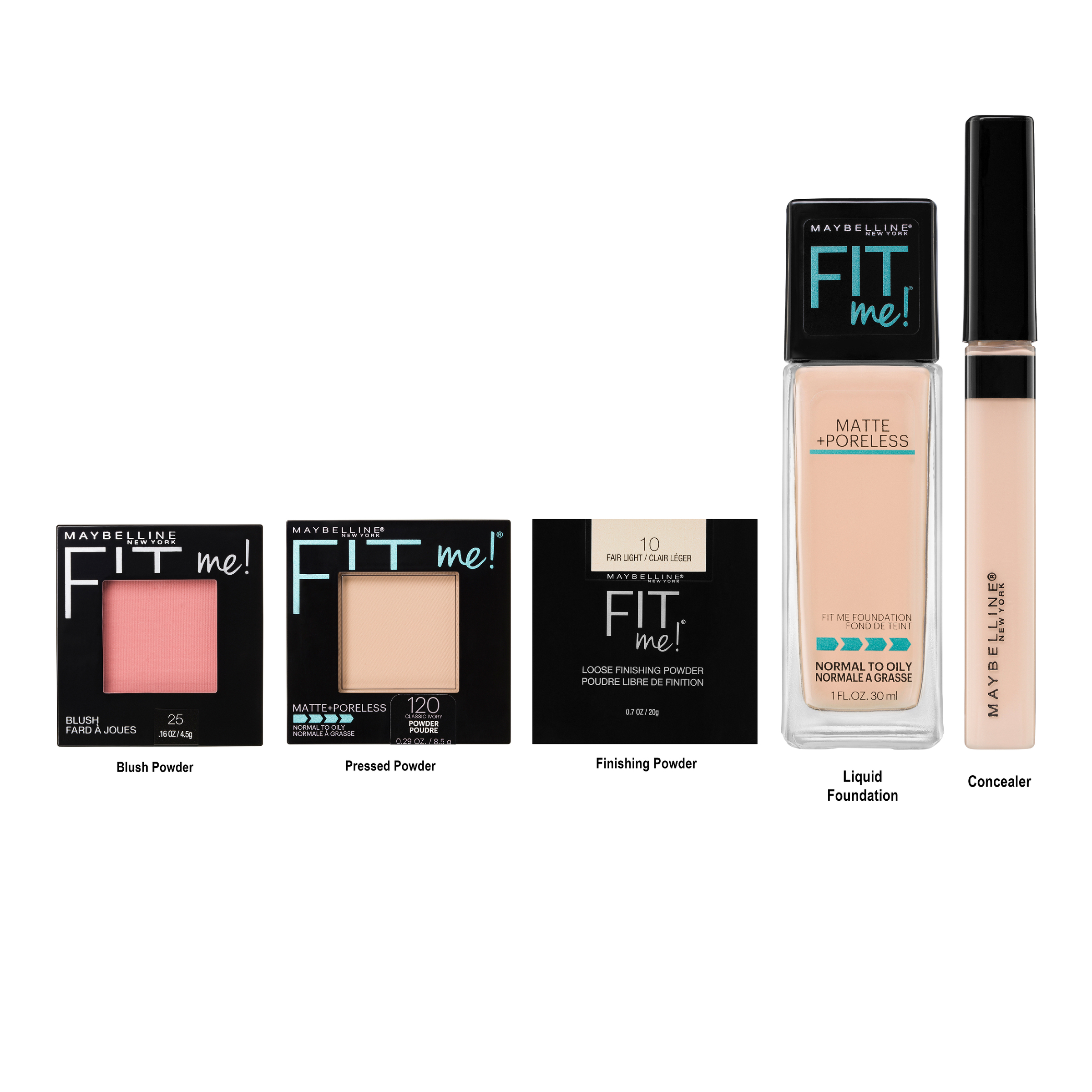 Maybelline Fit Me Matte & Poreless Powder Classic Ivory 1 each - Image 1