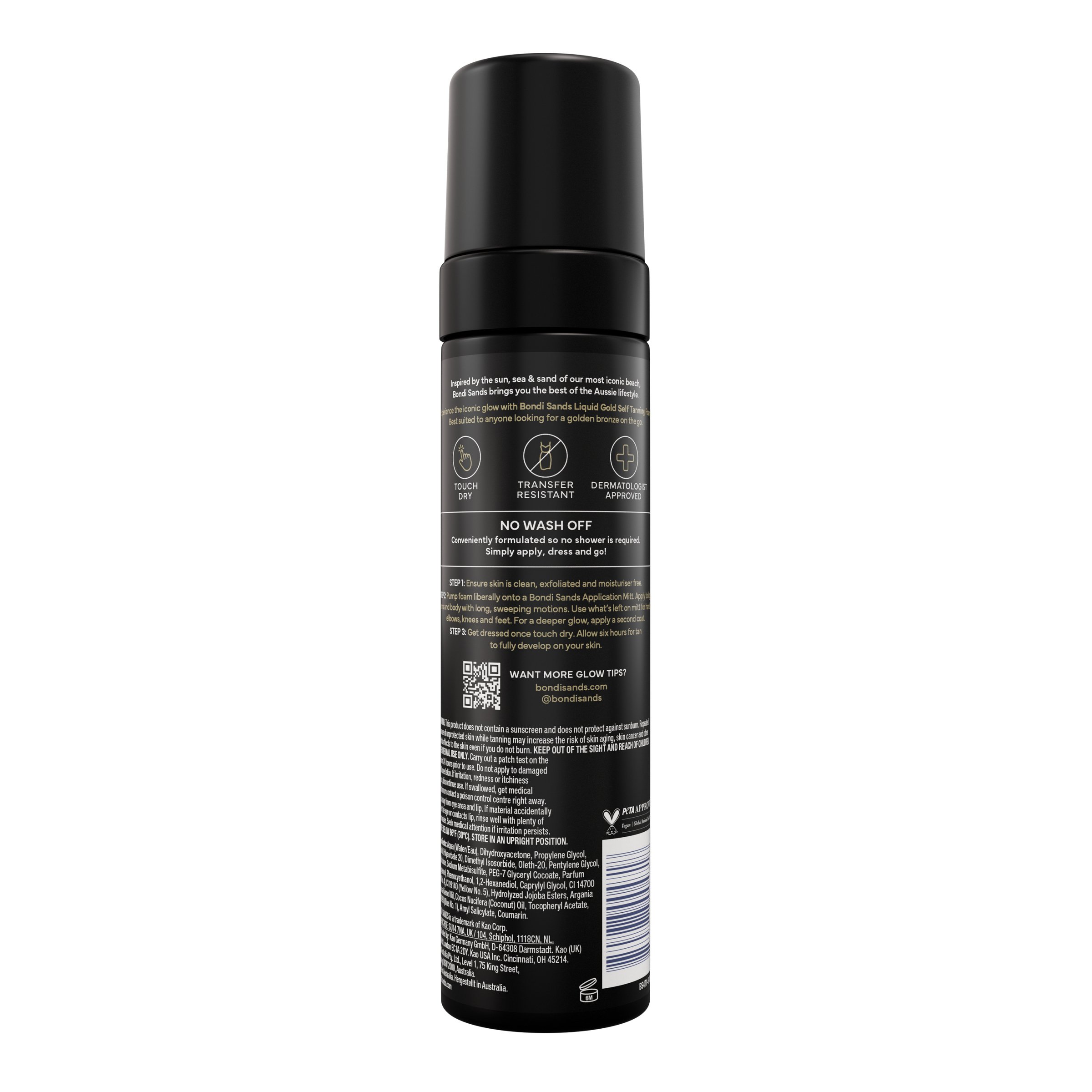 Bondi Sands Liquid Gold Foam 200ml - Image 2
