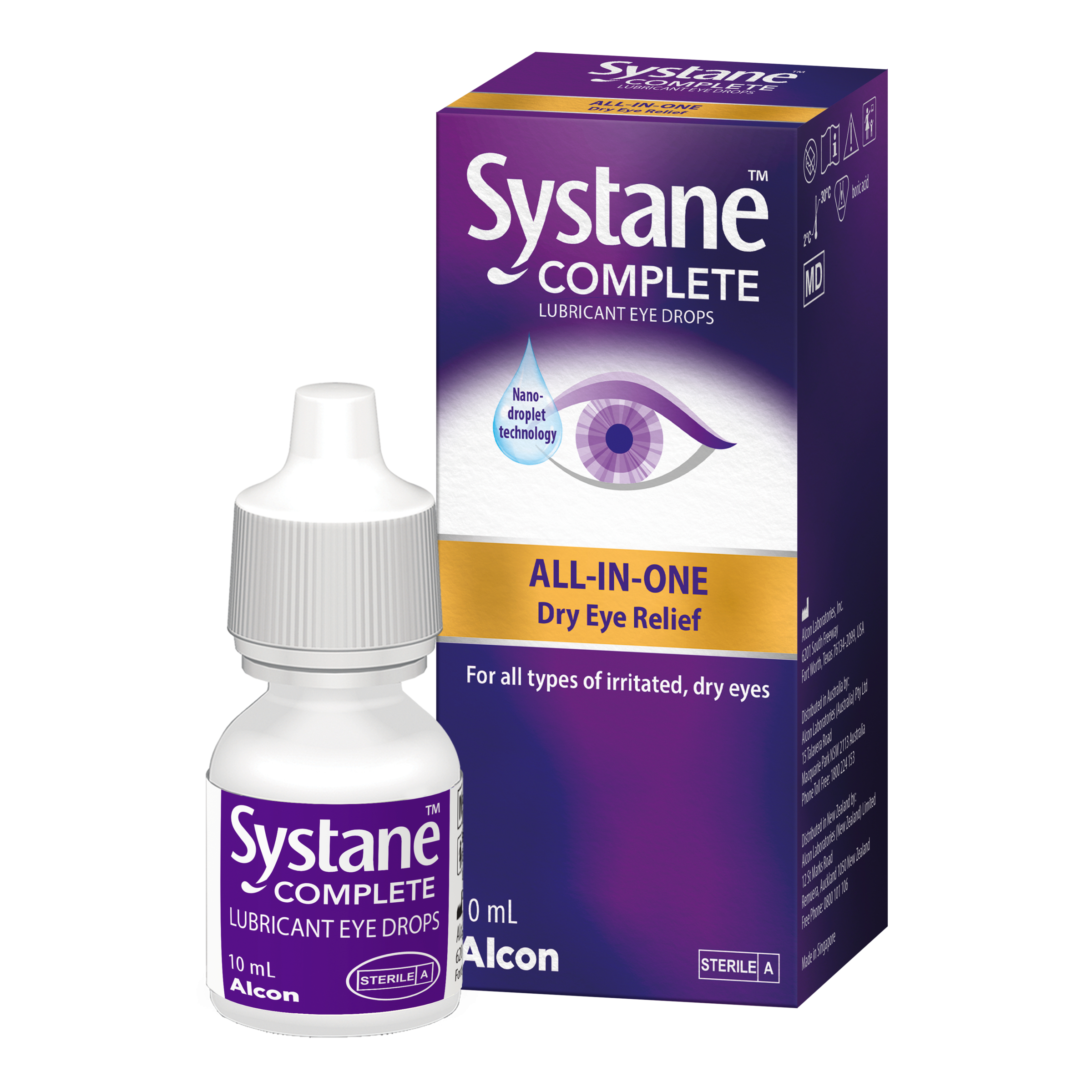 Systane Complete Lubrication Eye Drops 10ml - Image 7