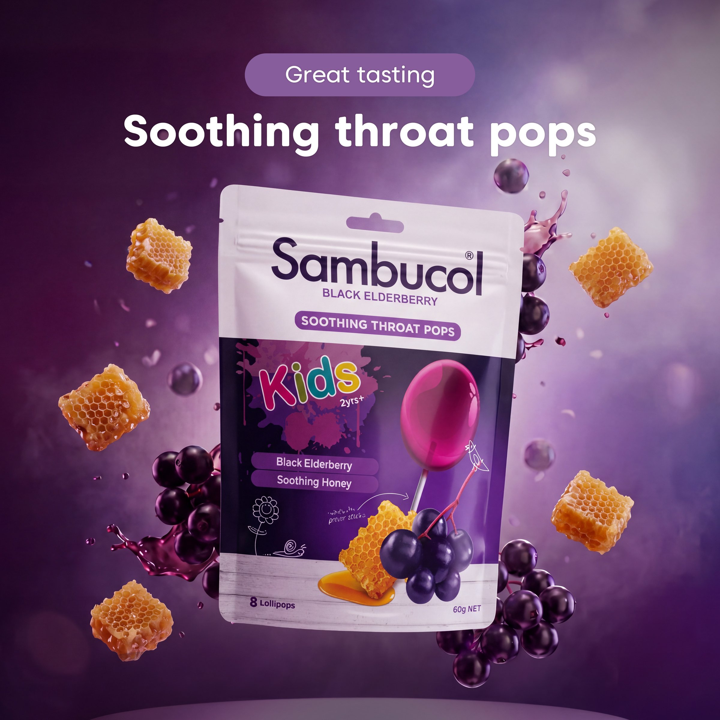 Sambucol Kids Pops 8 pack - Image 5