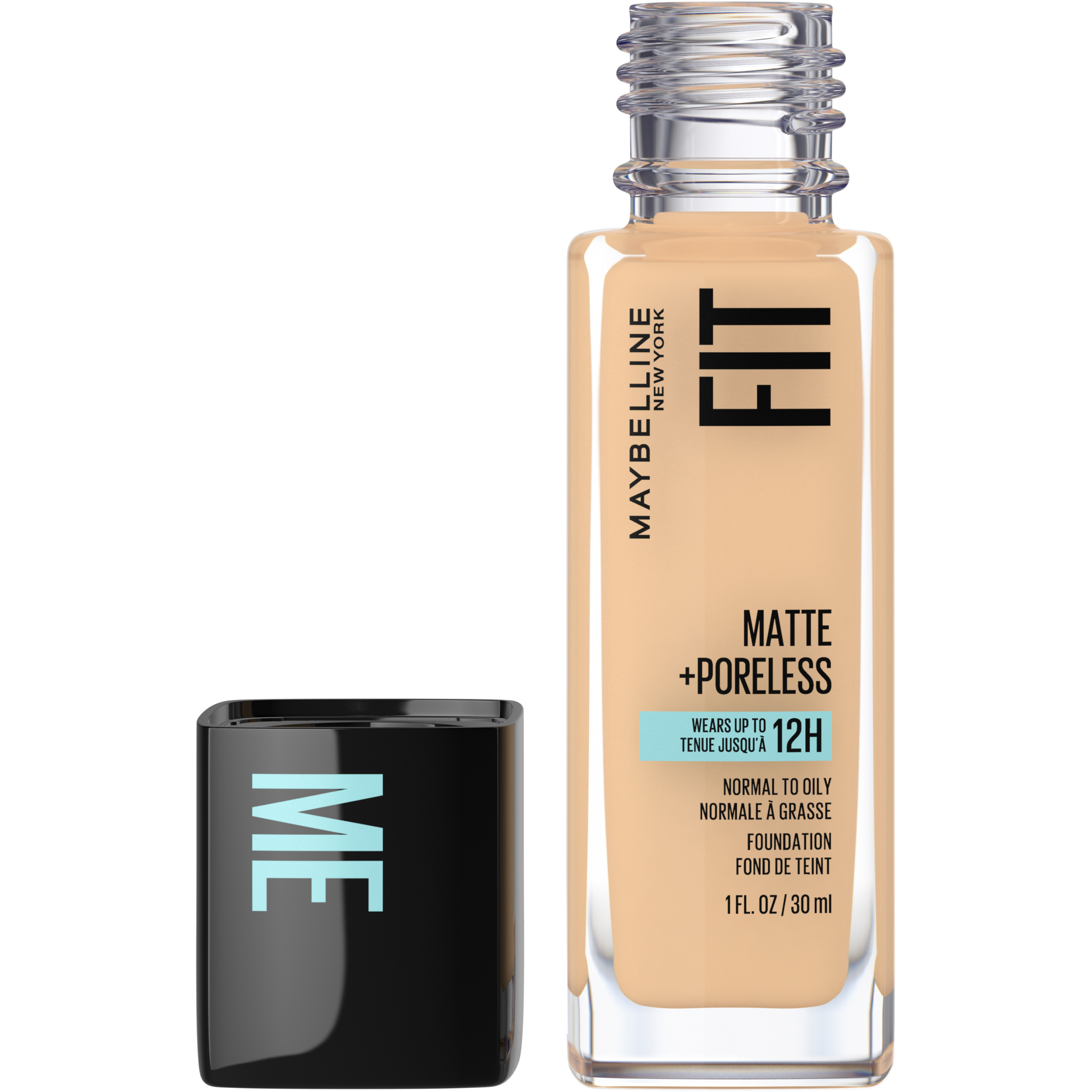Maybelline Fit Me Matte & Poreless Foundation Warm Nude 30ml - Image 2