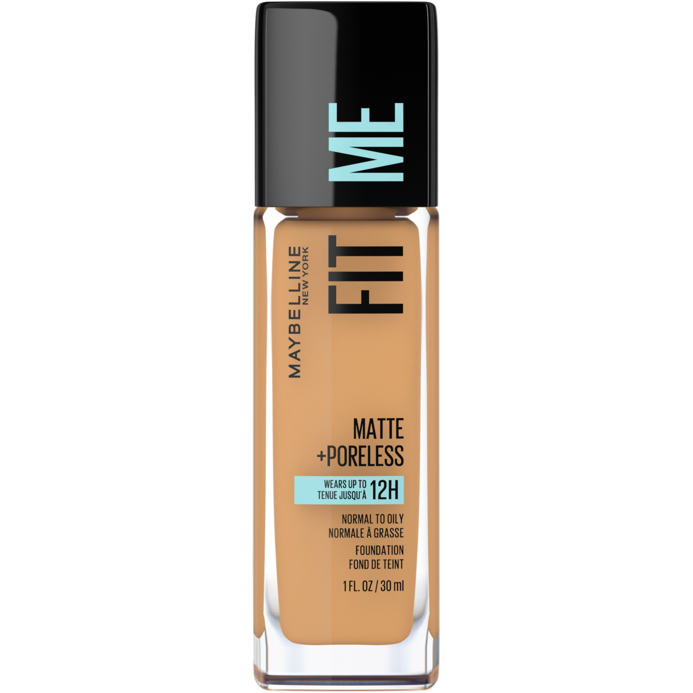 Maybelline Fit Me Matte & Poreless Foundation Golden Caramel 30ml - Image 1