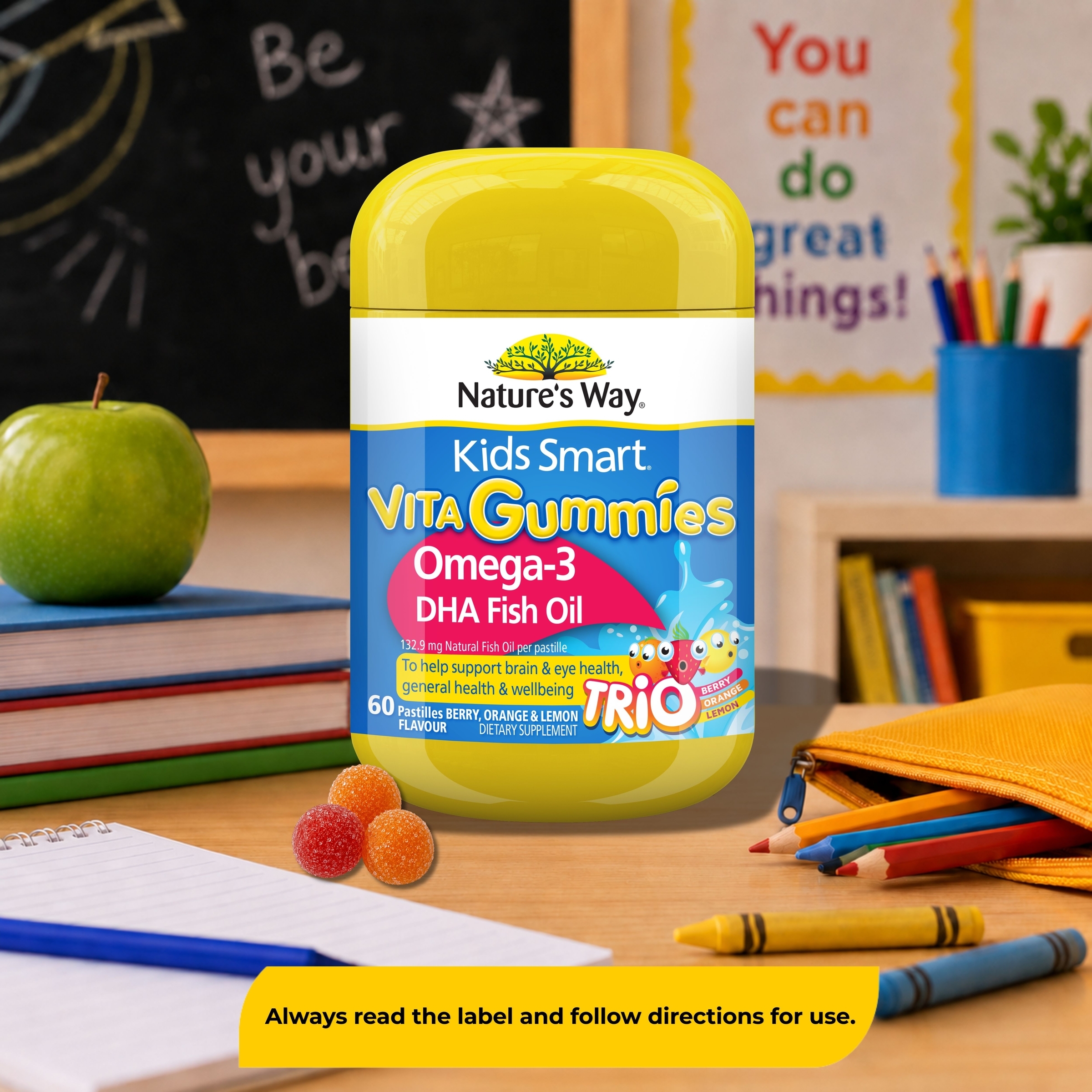 Nature's Way Kids Smart Vita Gummies Omega 60 pastilles - Image 6