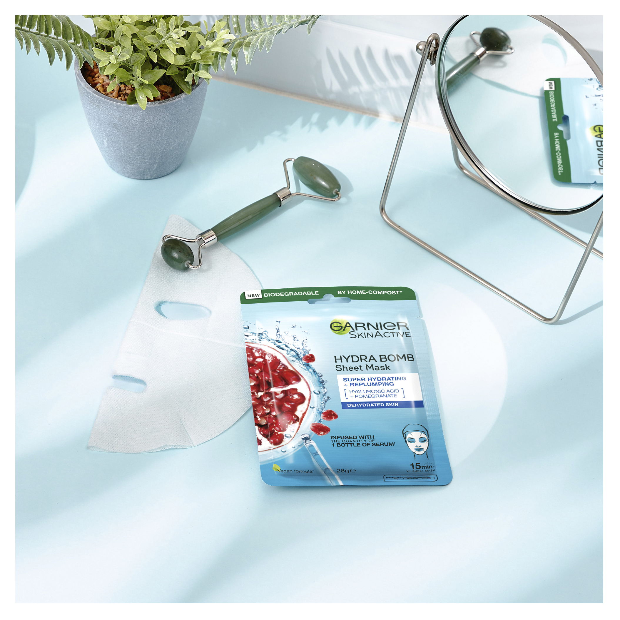 Garnier SkinActive Hydra Bomb Mask Pomegranate 32g - Image 5