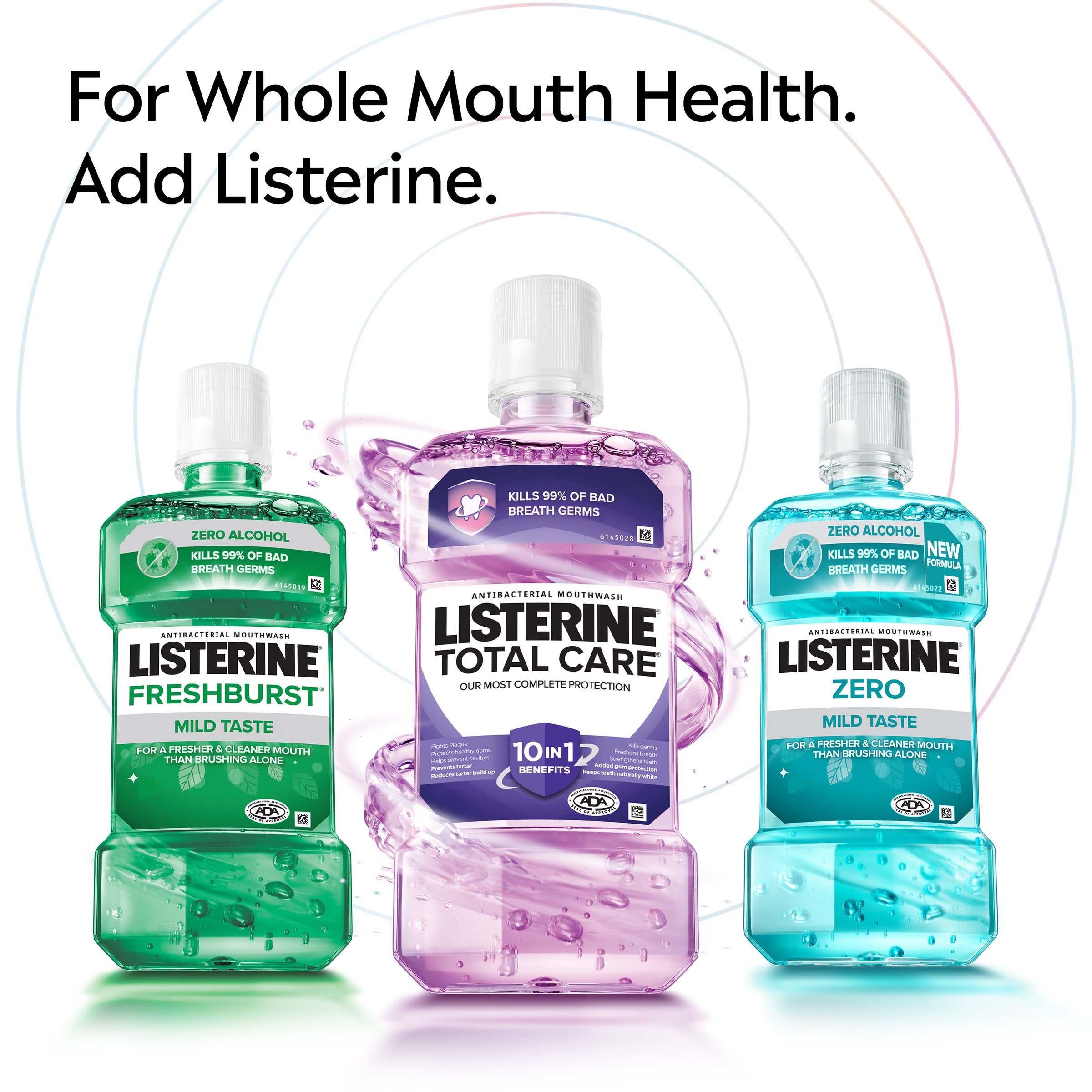 Listerine Total Care Mouthwash 100ml - Image 11