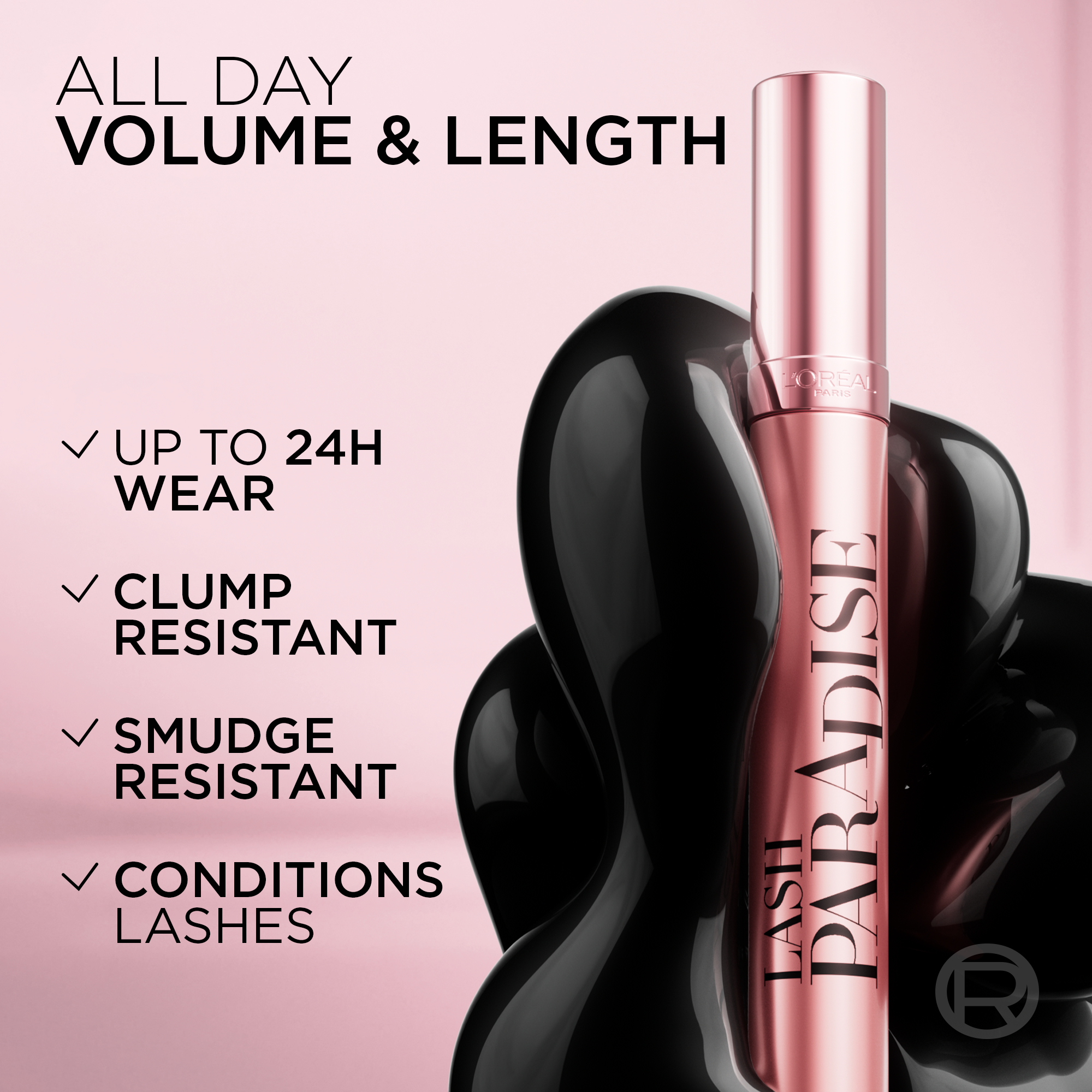 L'Oreal Paris Paradise Mascara Black - 1 each - Image 4