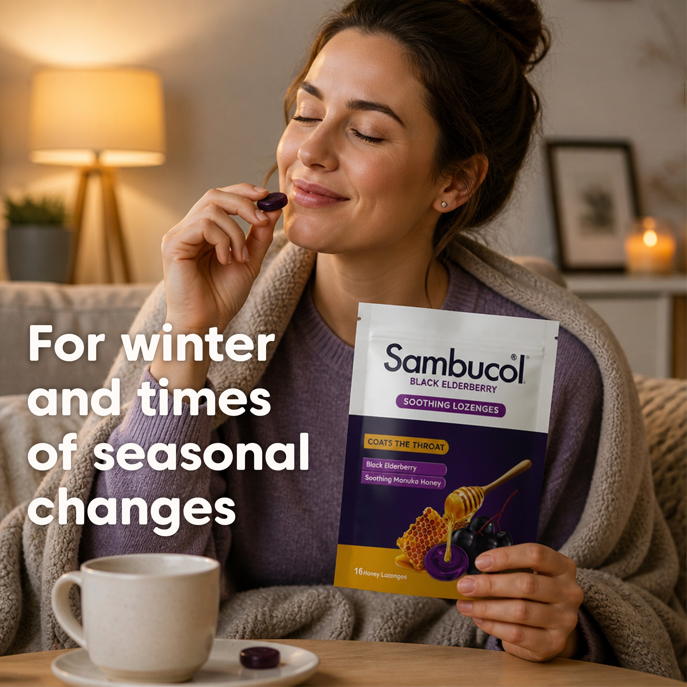 Sambucol Soothing Relief Throat 16 lozenges - Image 3
