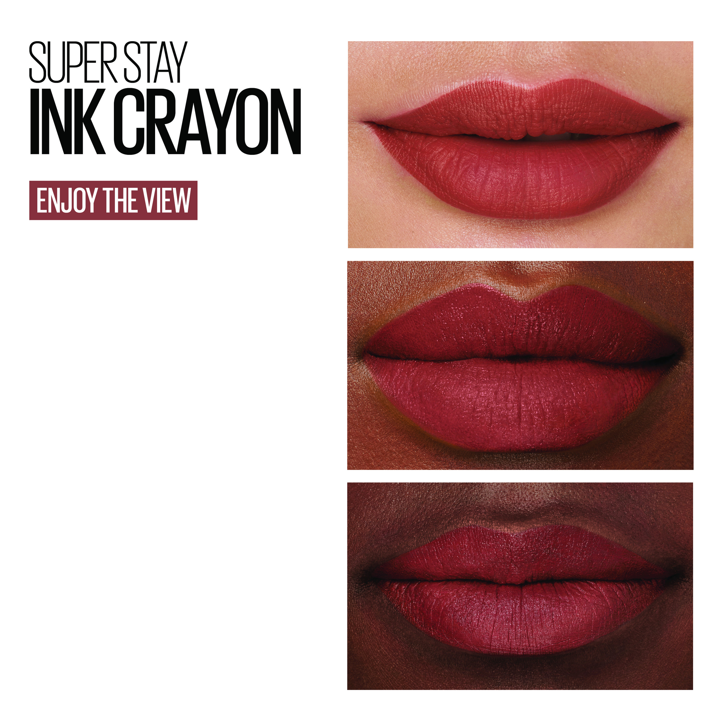 Maybelline Superstay Ink Crayon Lipstick Matte Enjoy The View 1 each - Image 7