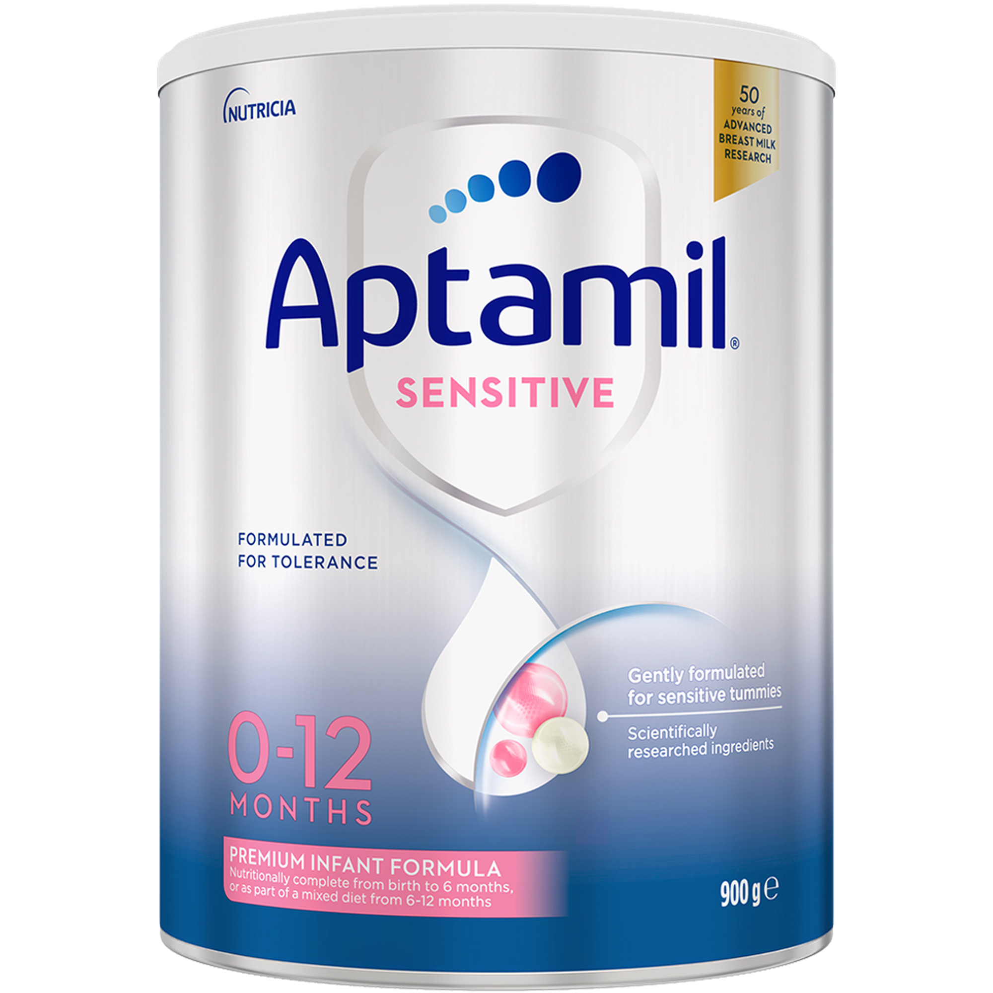 Aptamil Sensitive Premium Baby Formula From 0 To 12 Months 900g - Image 1