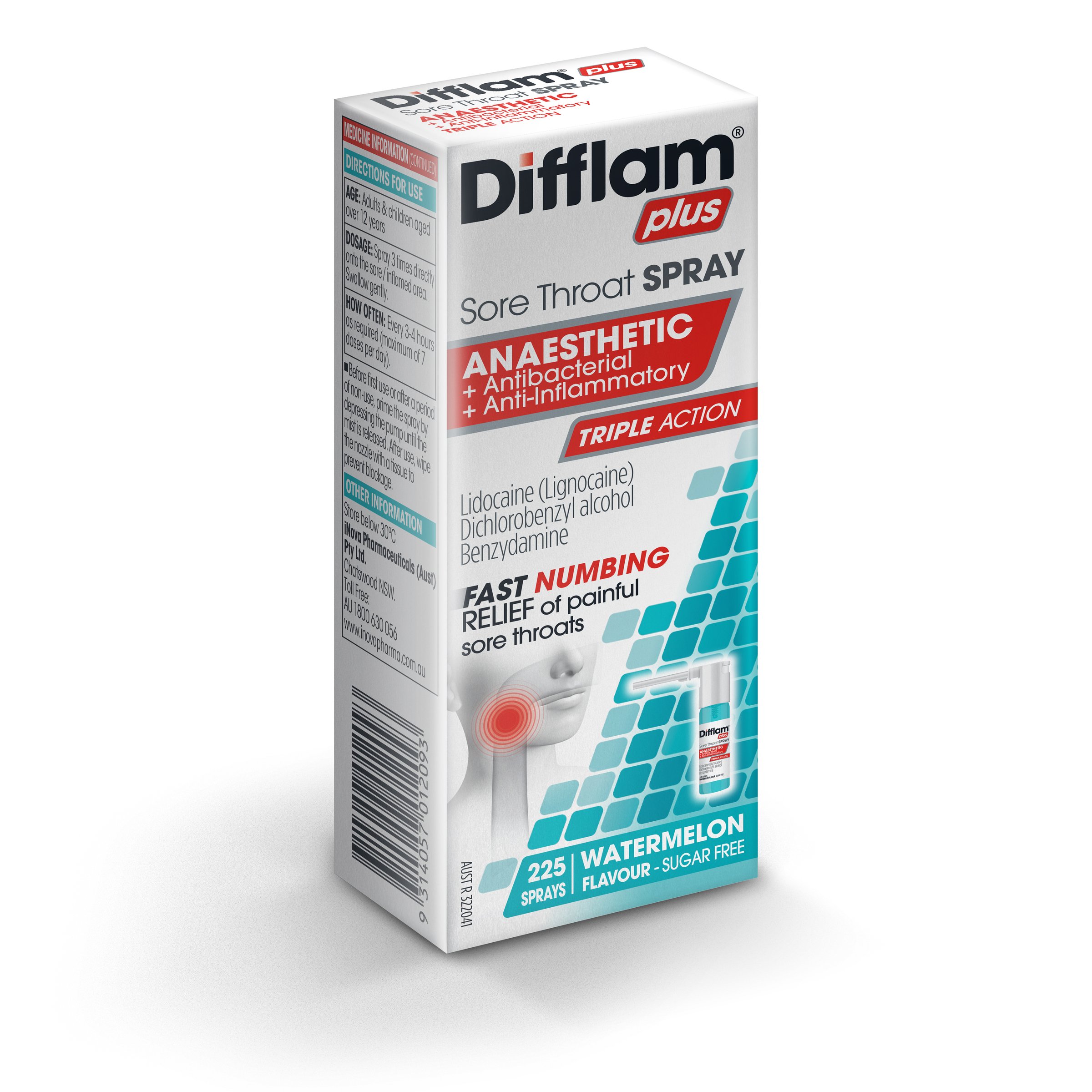 Difflam Plus Anaesthetic Spray 30ml - Image 5