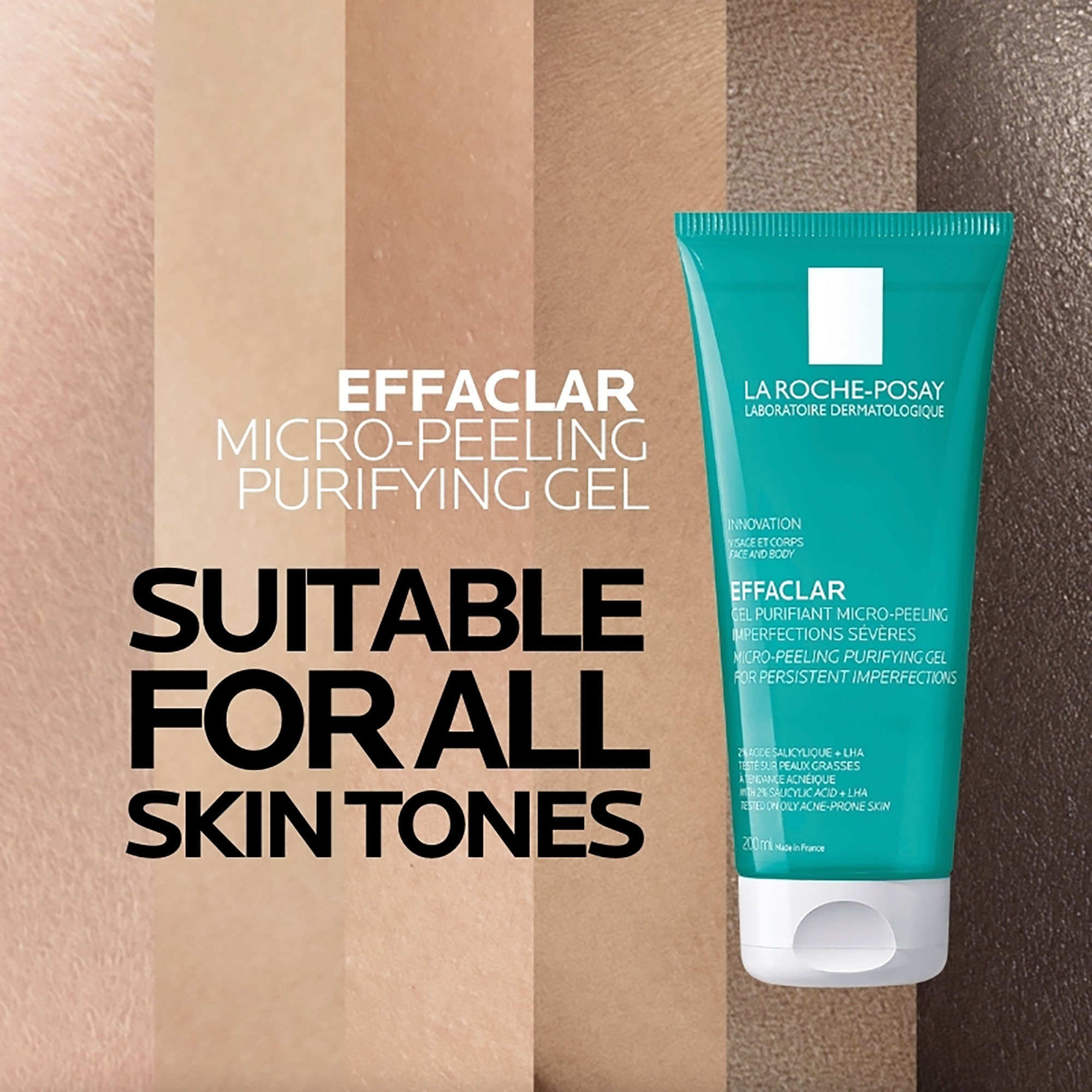 La Roche-Posay Effaclar Micro Peeling Gel Cleanser 200ml - Image 6