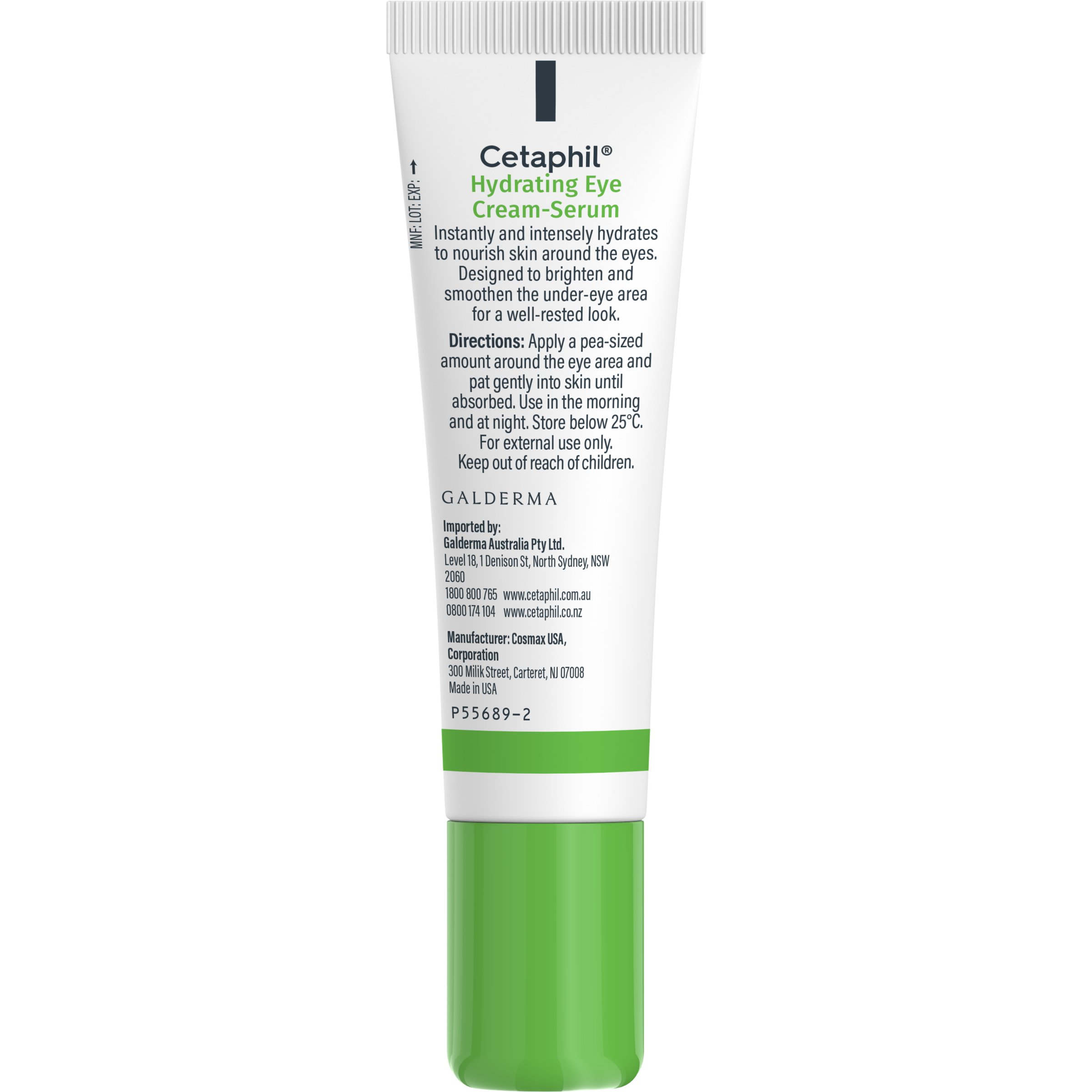 Cetaphil Face Hydrating Eye Cream-Serum 14g - Image 2