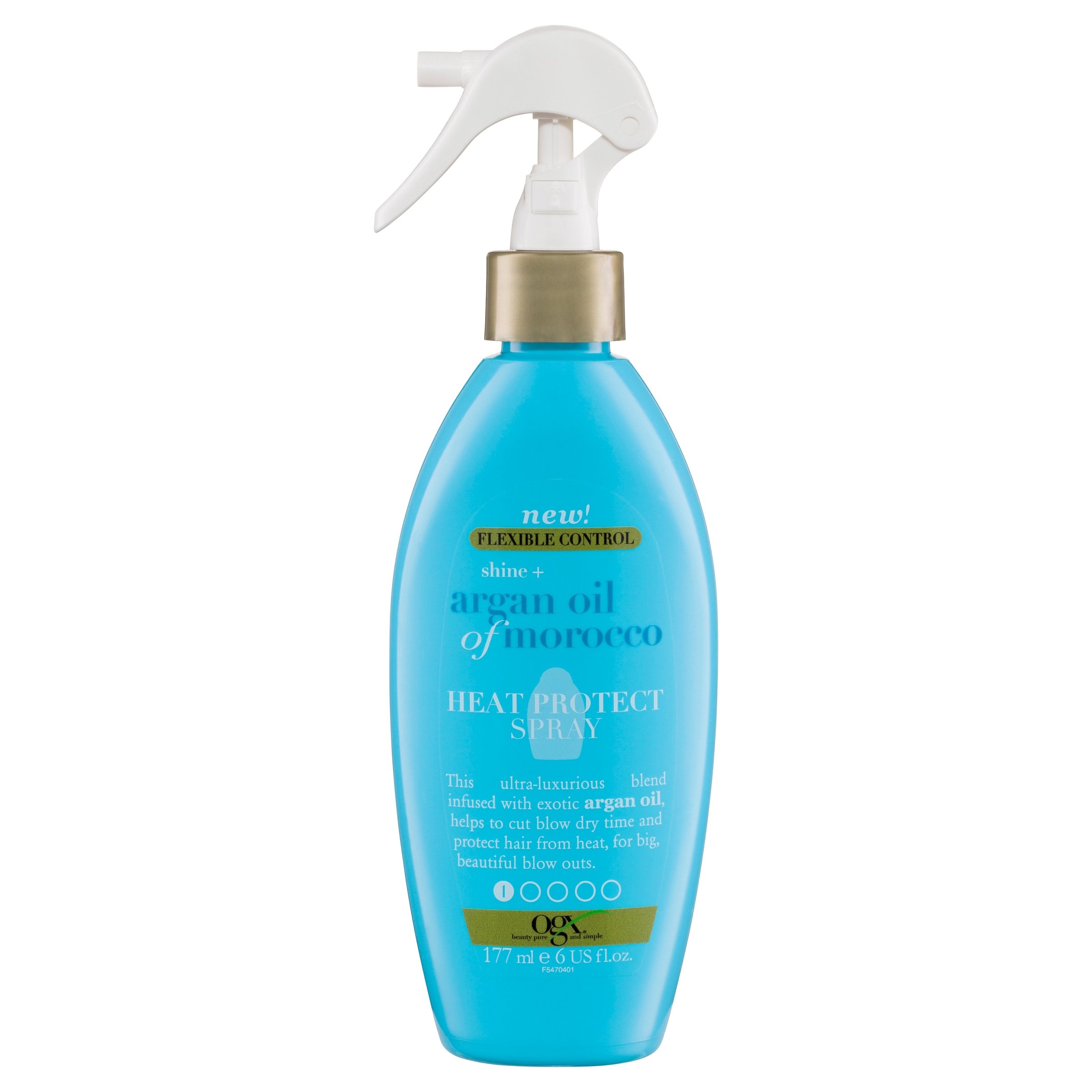 OGX Argan Oil Of Morocco Extra Strength Heat Defence Spray 177ml - Image 1