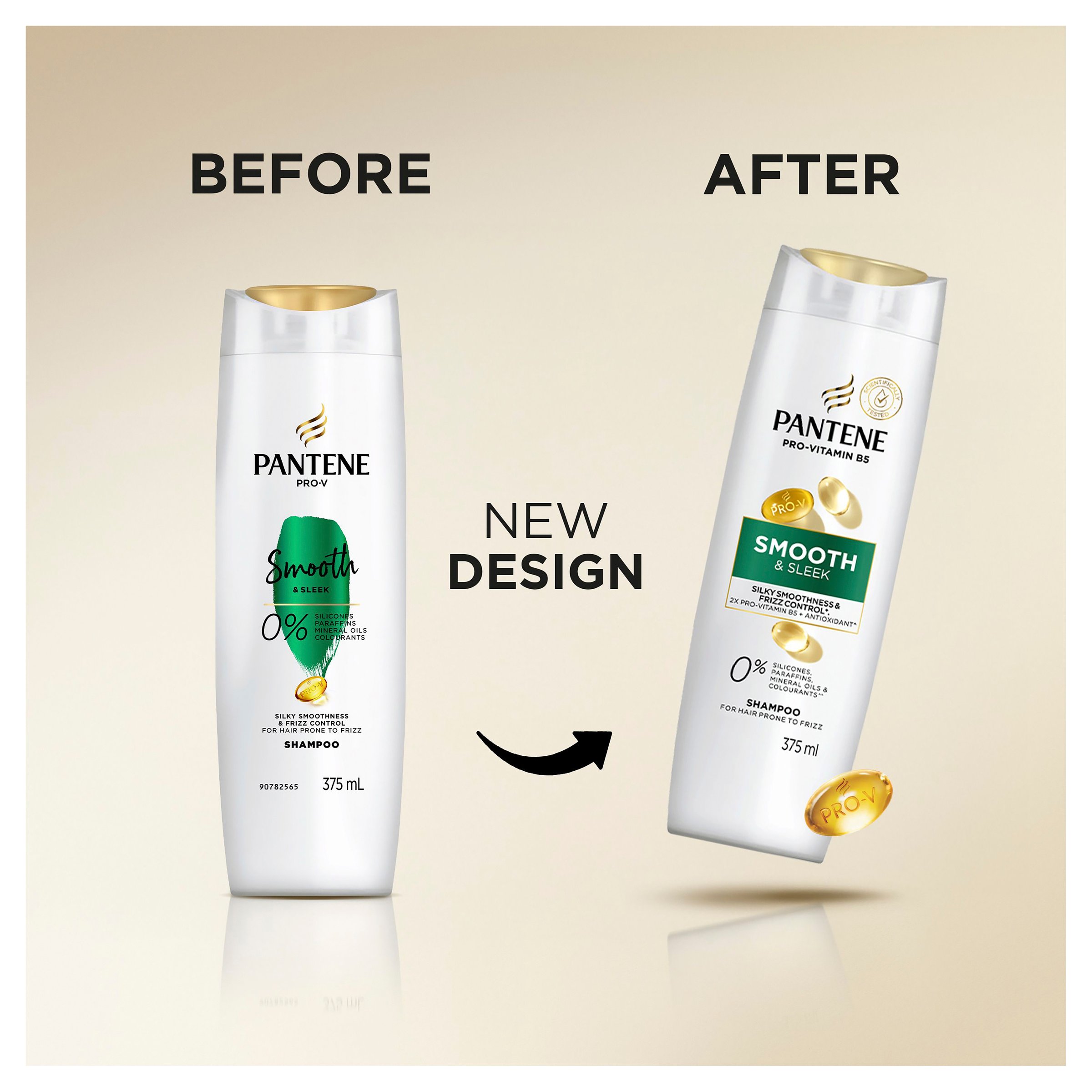 Pantene Daily Moisture Renewal Shampoo 375ml - Image 5