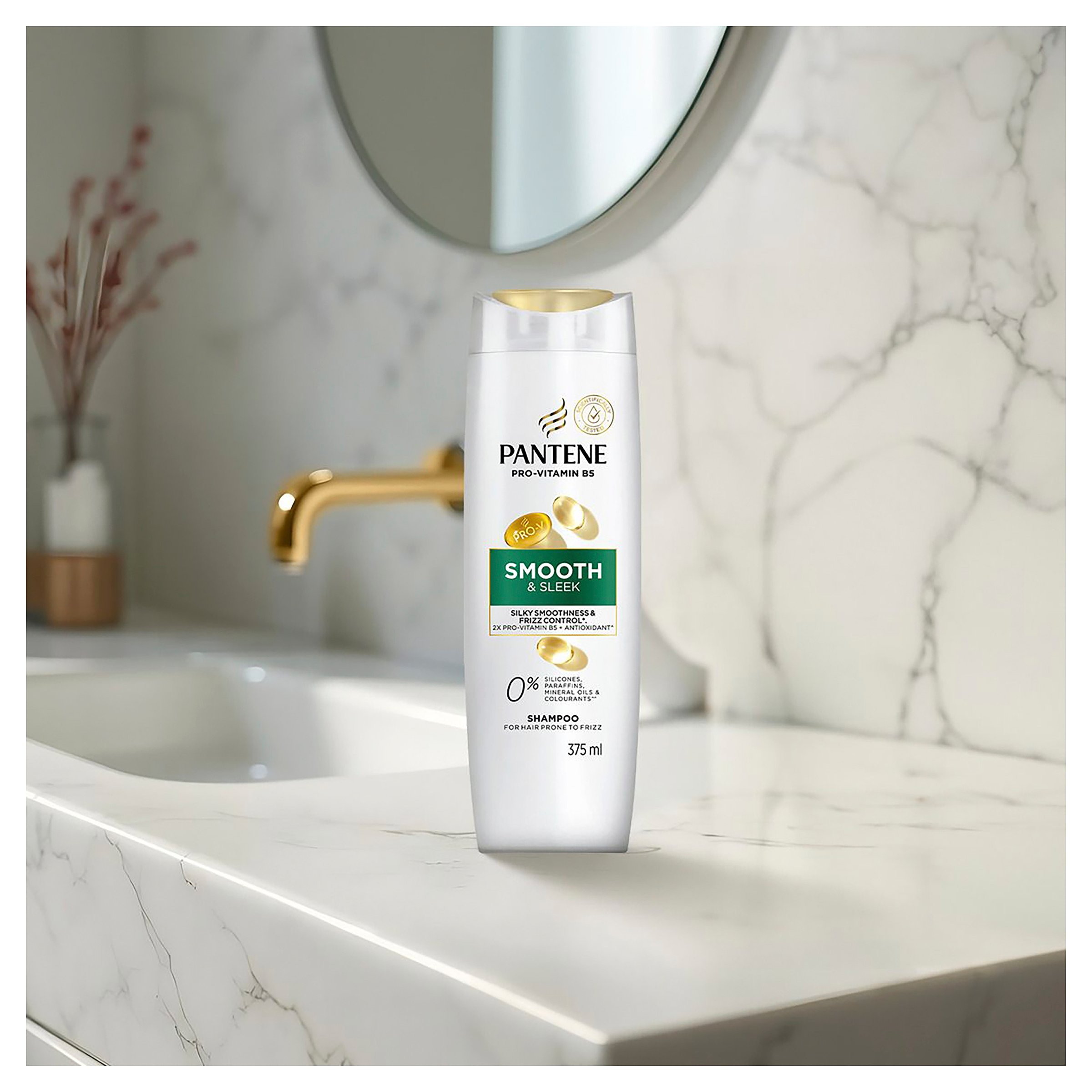 Pantene Daily Moisture Renewal Shampoo 375ml - Image 8