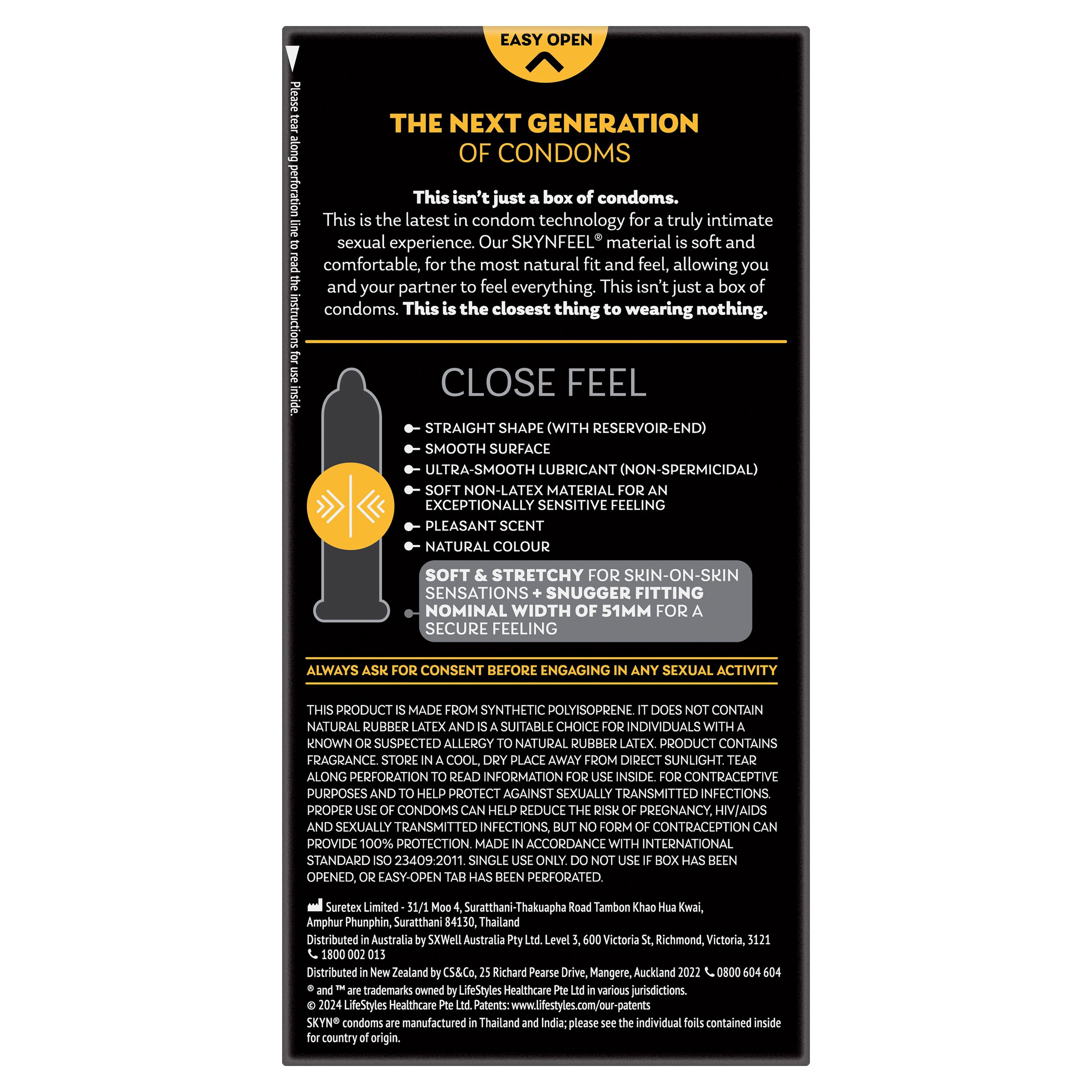 Skyn Condoms Close Feel 10 pack - Image 2