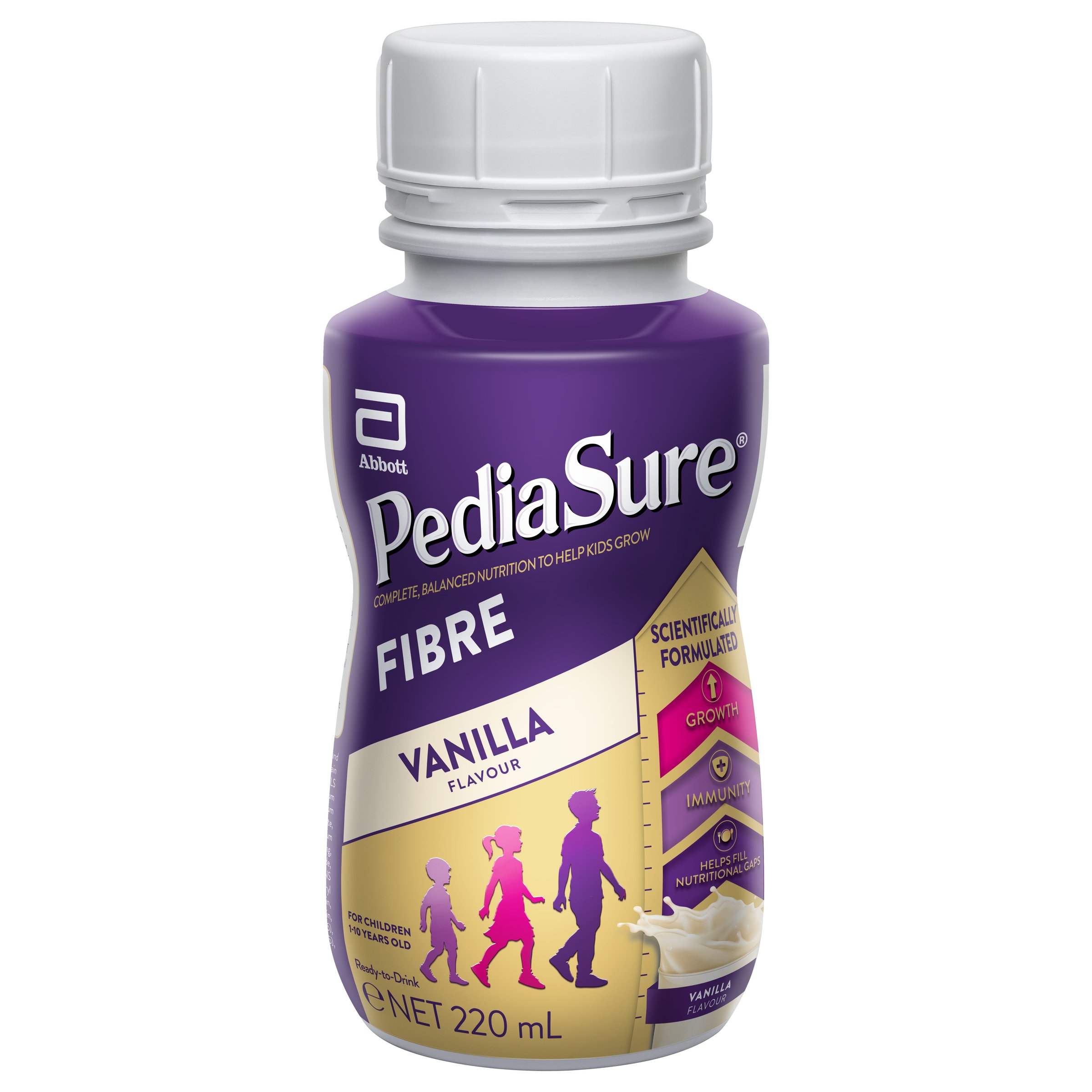 PediaSure Fibre Ready to Drink Vanilla 220ml - Image 1