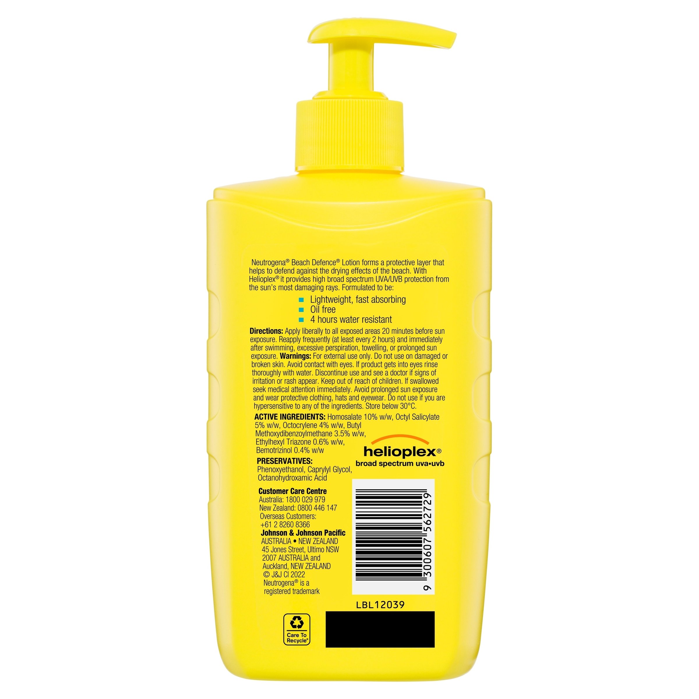 Neutrogena Beach Defence Lotion 400ml - Image 2