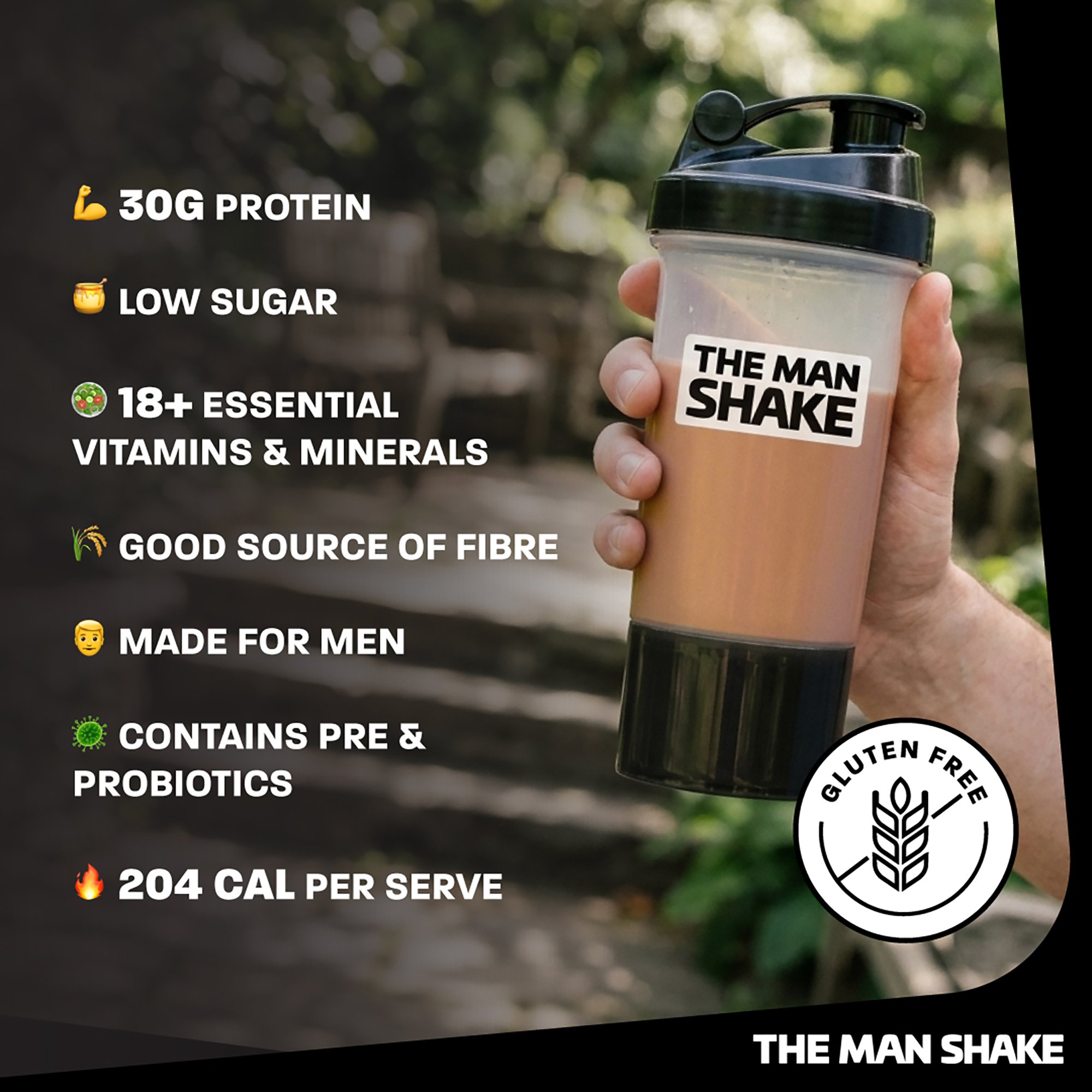 The Man Shake Meal Replacement Variety 14 pack - Image 9