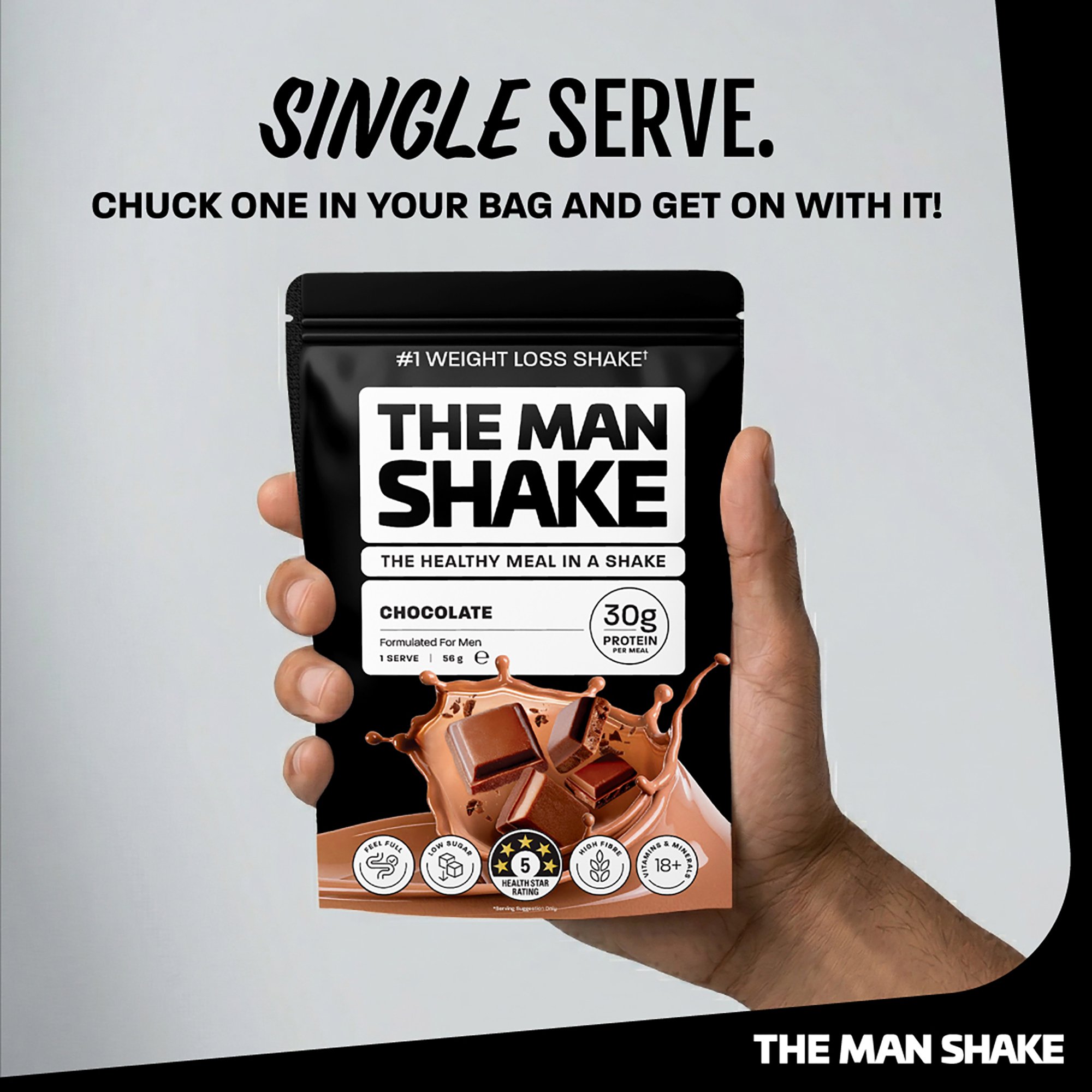 The Man Shake Meal Replacement Variety 14 pack - Image 8