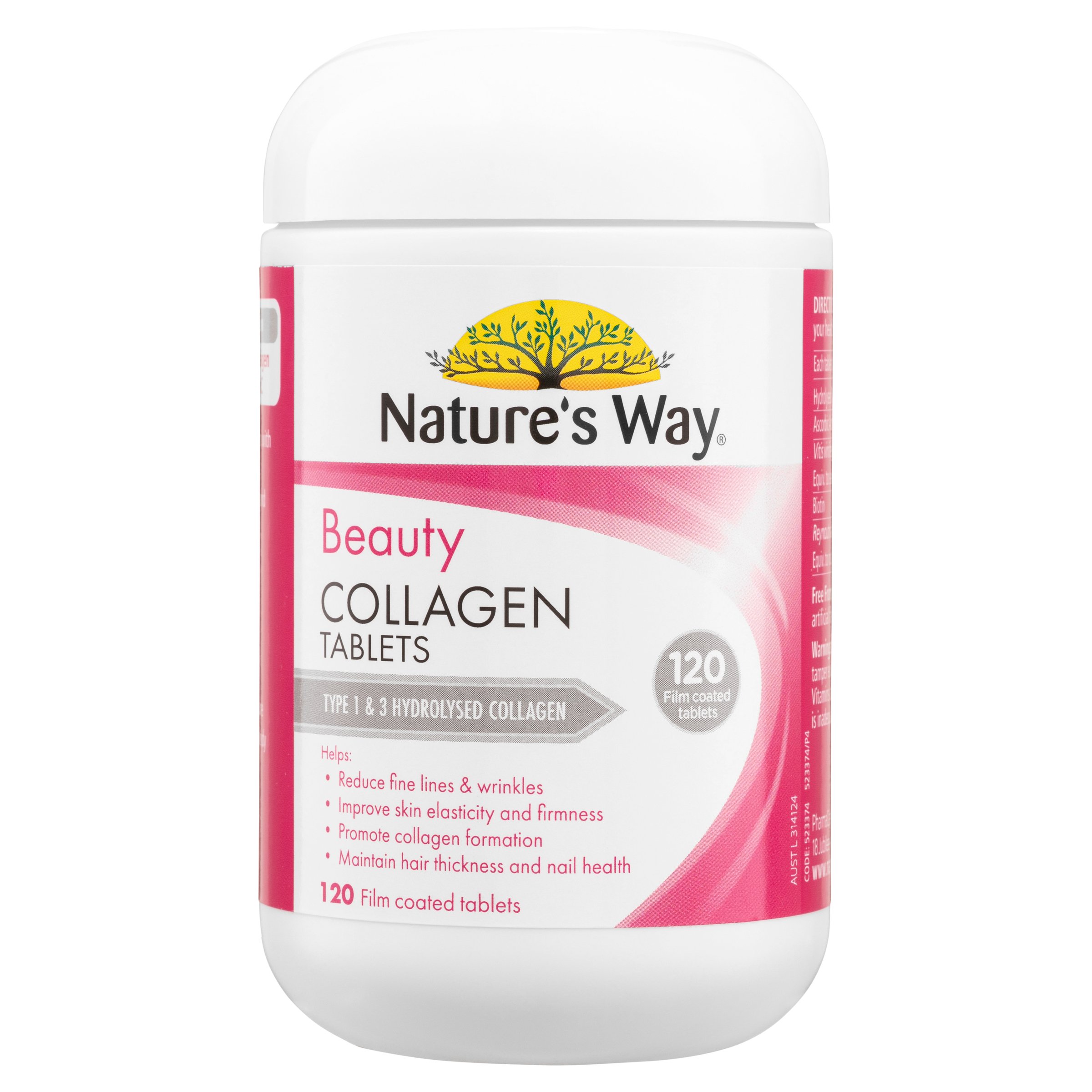 Nature's Way Beauty Collagen 120 tablets - Image 9