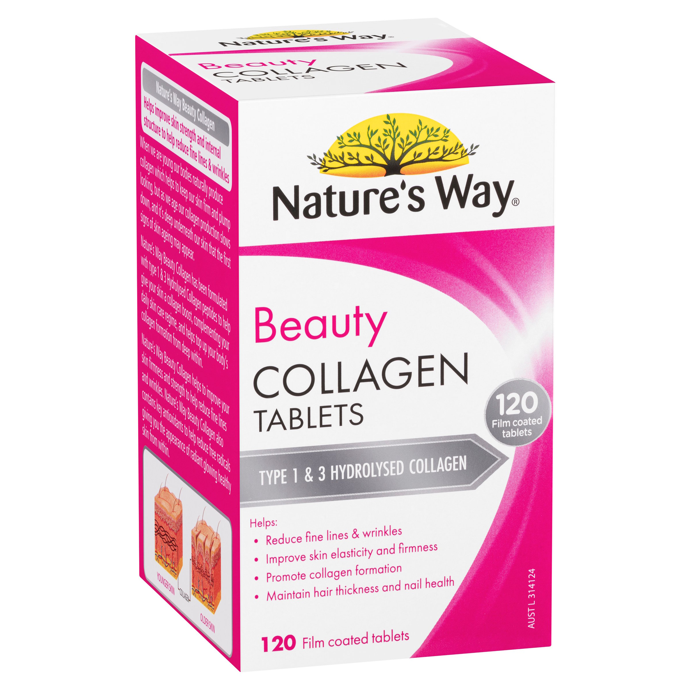 Nature's Way Beauty Collagen 120 tablets - Image 8