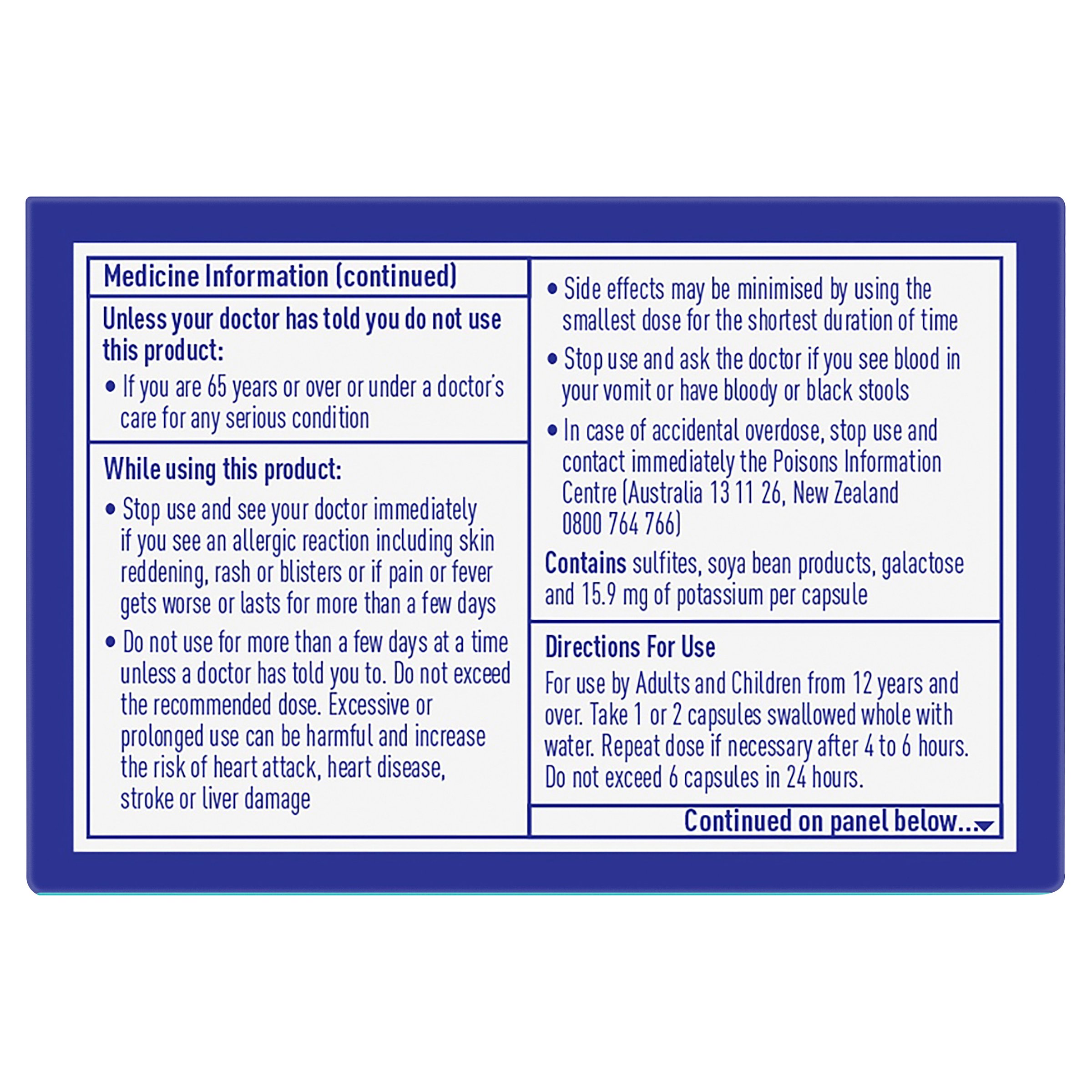 Advil Minis 200mg - 20 liquid capsules - Image 2