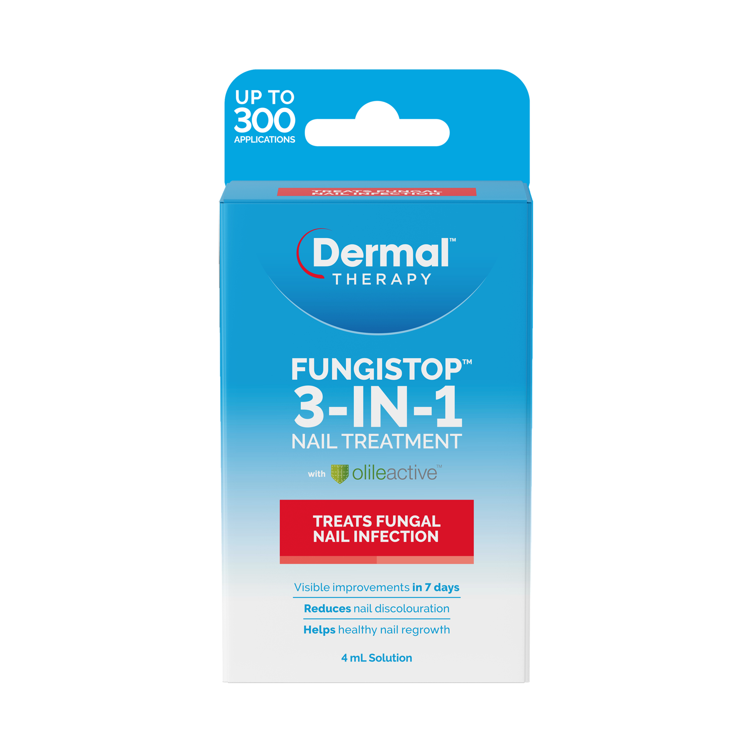 Dermal Therapy Fungistop 3-In-1 Nail Treatment 4ml - Image 1