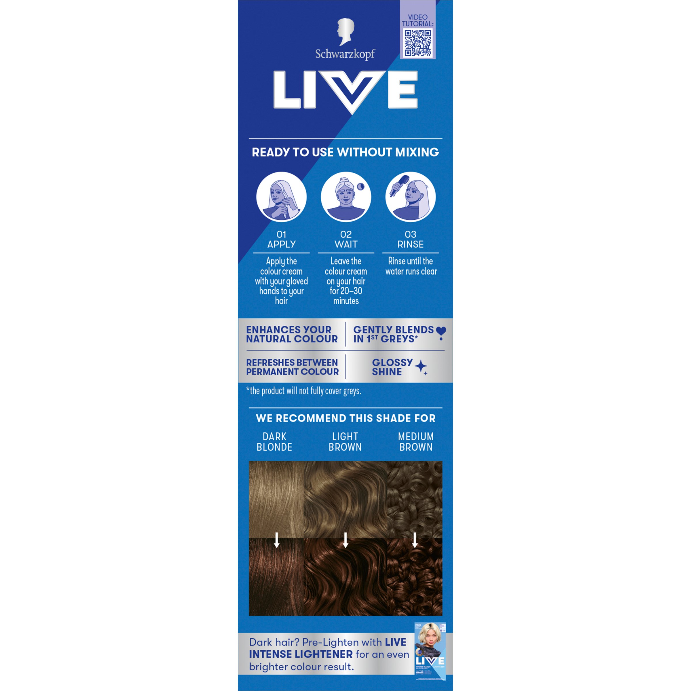 Schwarzkopf Live Colour Chocolate 75ml - Image 2