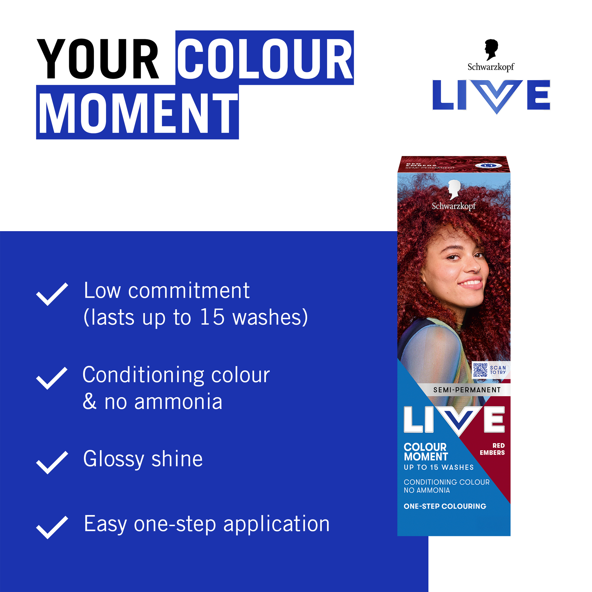 Schwarzkopf Live Colour Red Embers 75ml - Image 11