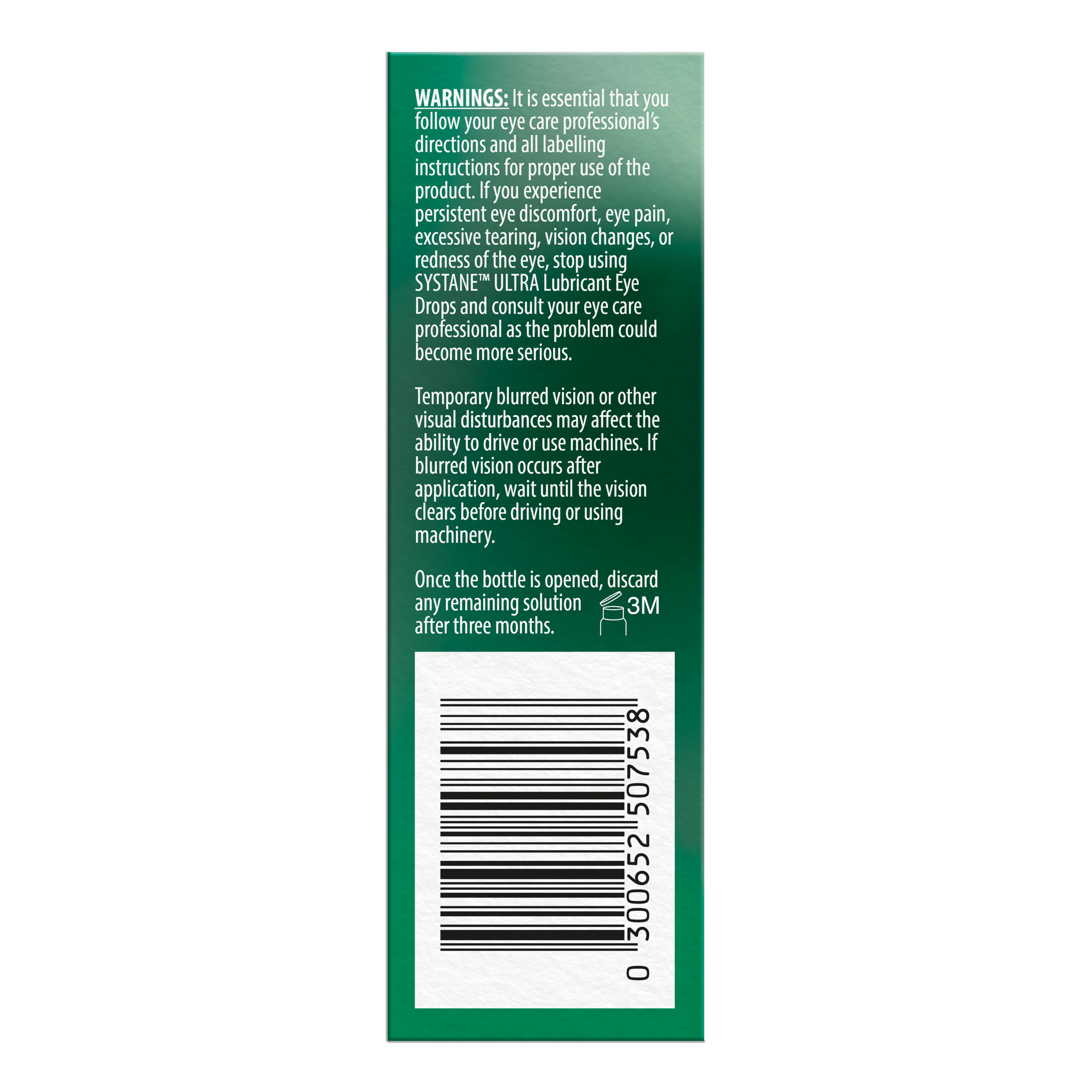 Systane Ultra Multi Dose Preservative Free Lubricant Eye Drops 10ml - Image 3