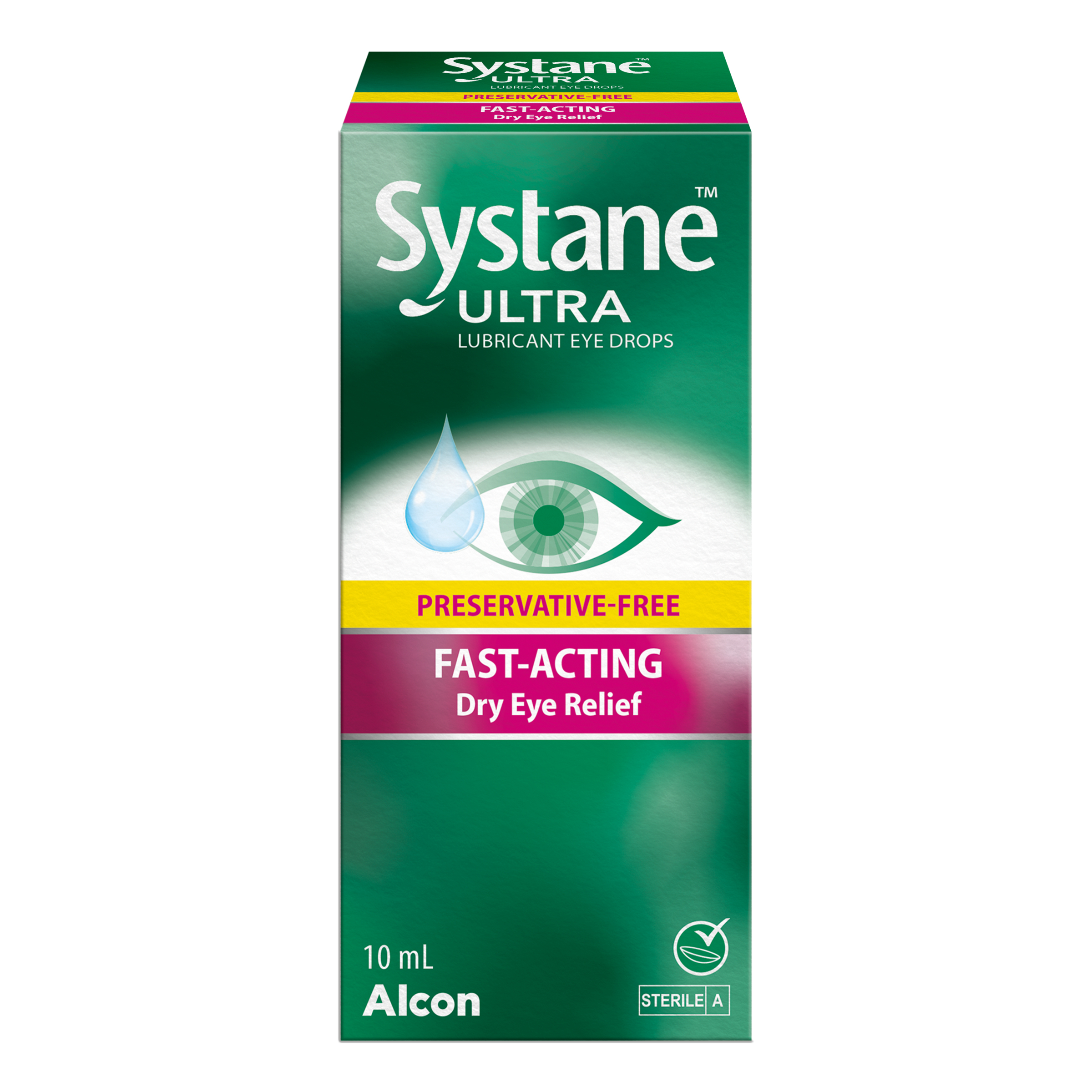 Systane Ultra Multi Dose Preservative Free Lubricant Eye Drops 10ml - Image 1