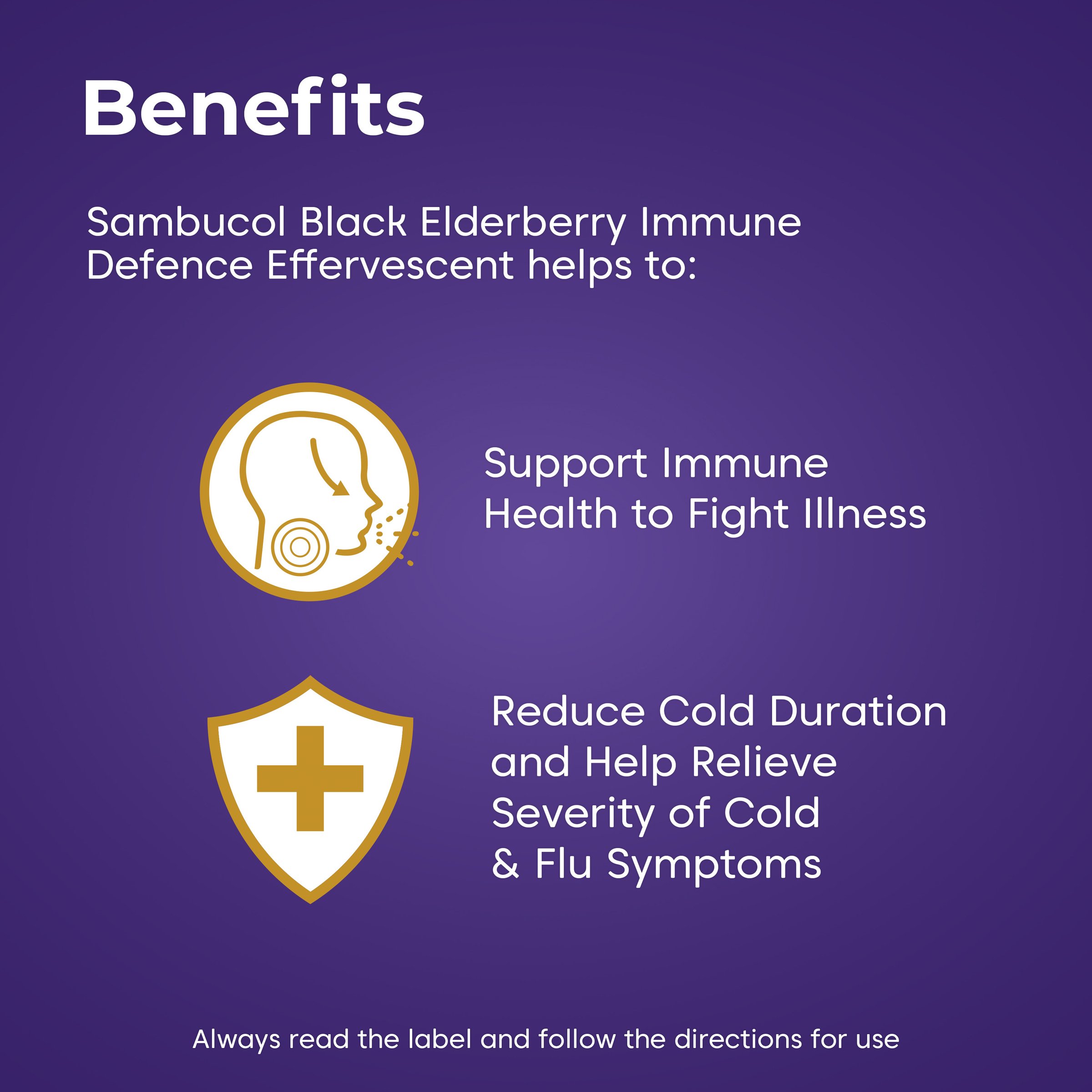 Sambucol Black Elderberry Immune Defence Effervescent 15 tablets - Image 5