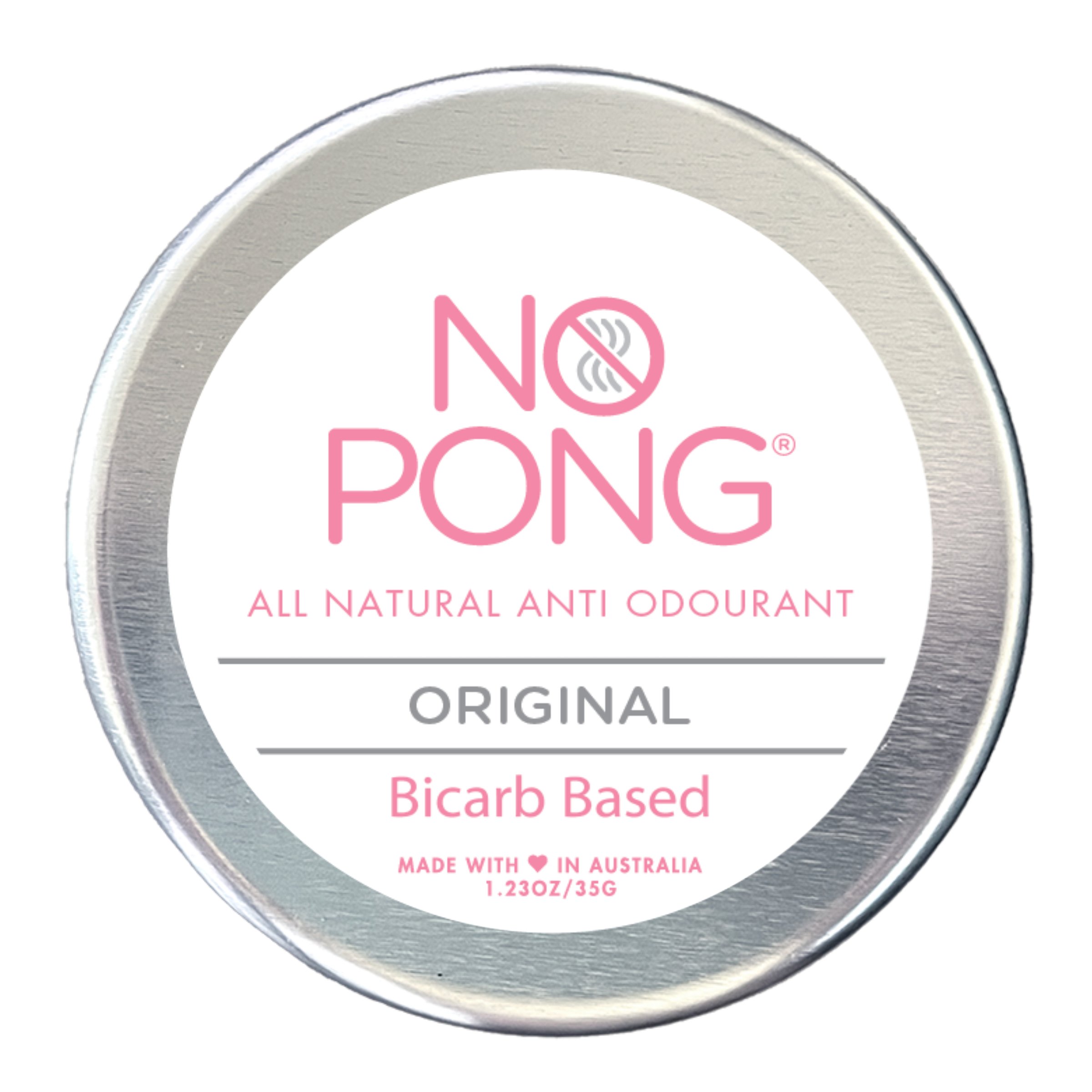 No Pong All Natural Anti Odourant Original 35g - Image 1