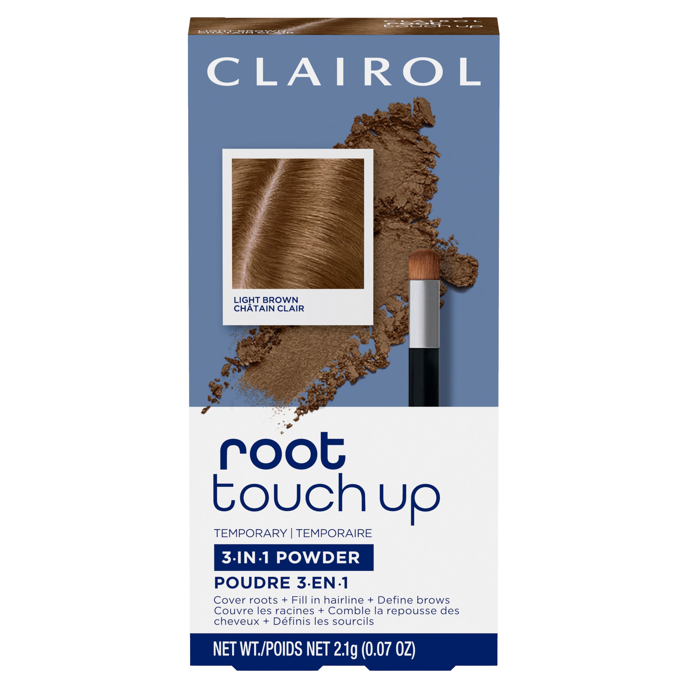 Clairol Root Touch Up Powder Light Brown 1 each - Image 1